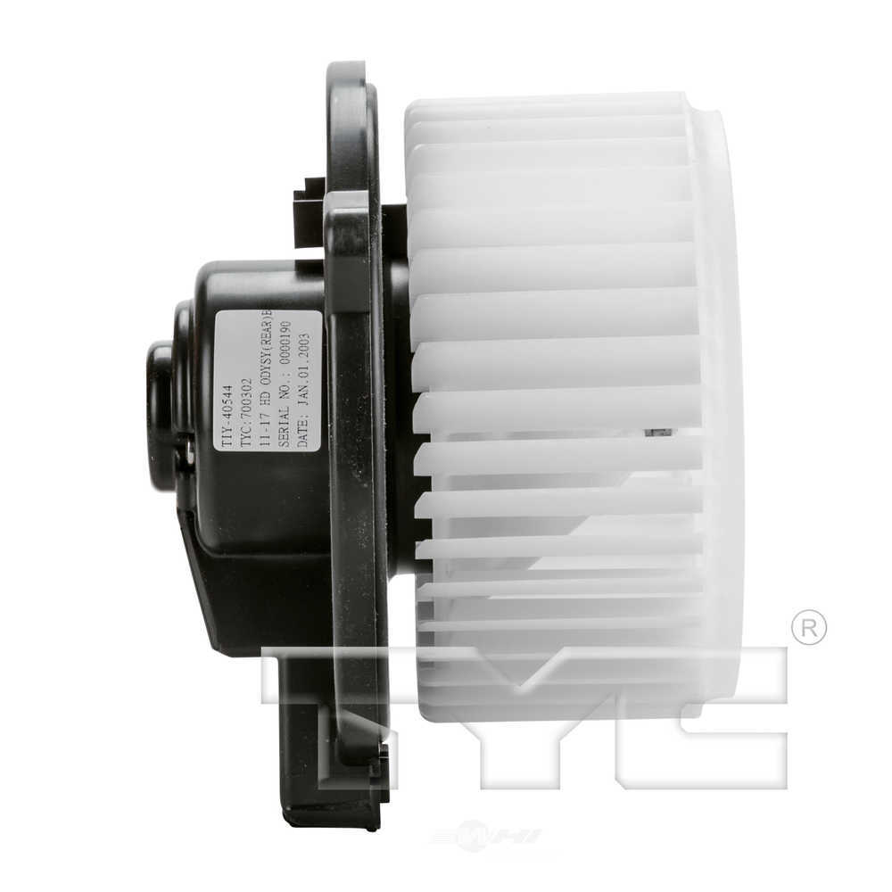 TYC - HVAC Blower Motor - TYC 700302