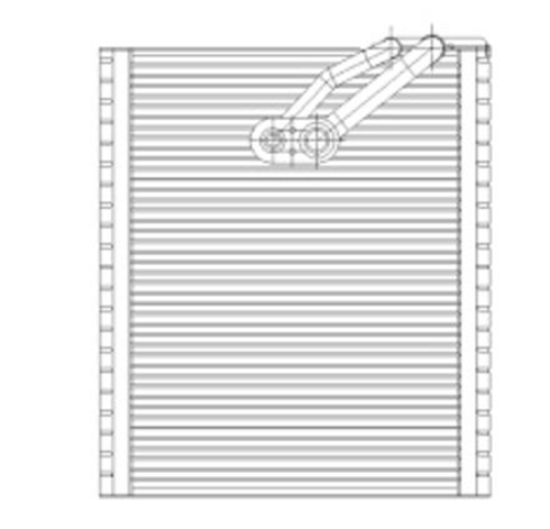 TYC - A/C Evaporator Core - TYC - 97191