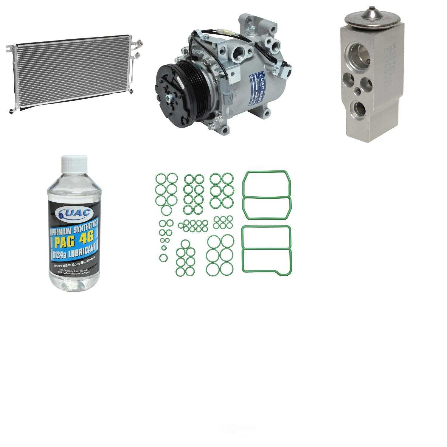 UNIVERSAL AIR CONDITIONER, INC. - Compressor-condenser Replacement Kit - UAC - kt-1023b