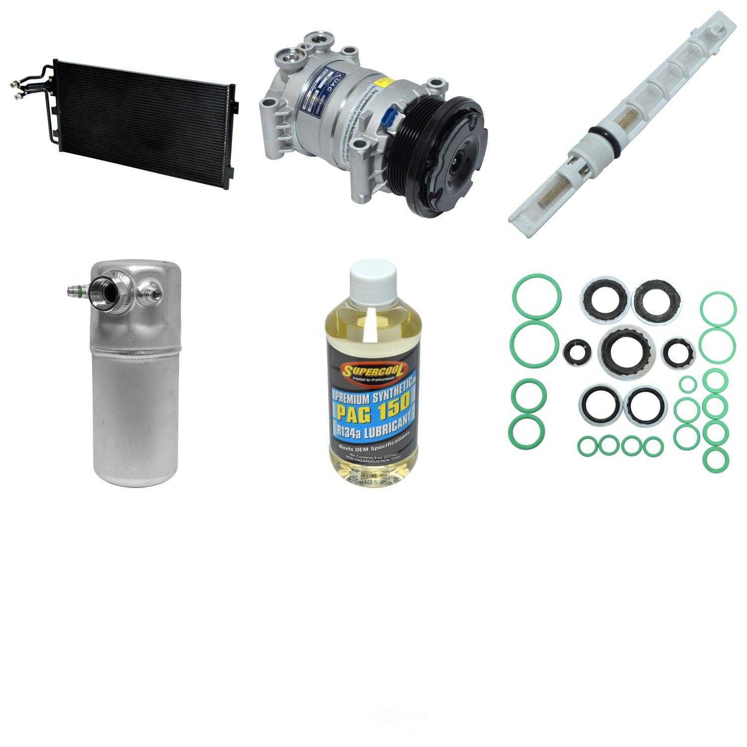 UNIVERSAL AIR CONDITIONER, INC. - Compressor-condenser Replacement Kit - UAC - kt-1105a