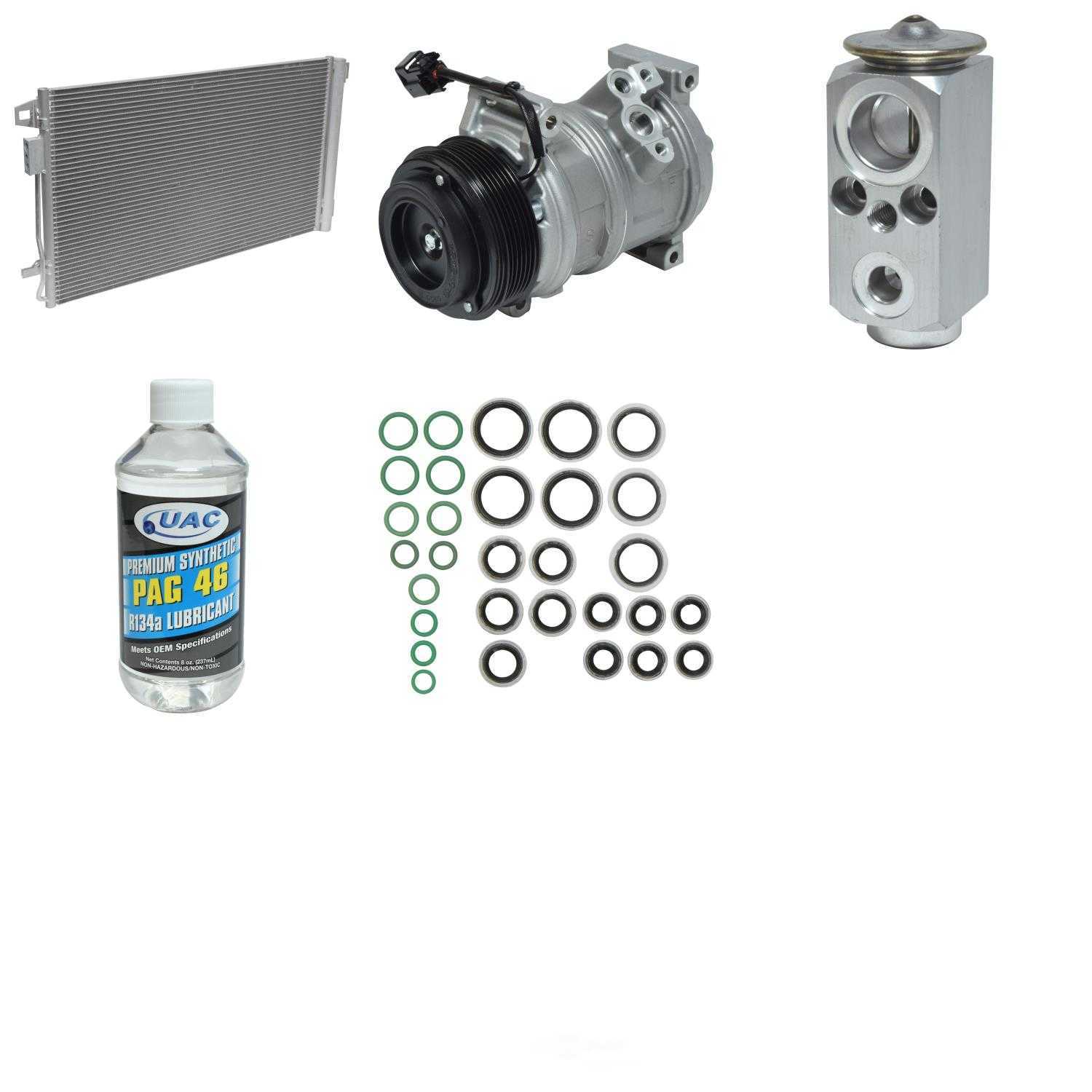 UNIVERSAL AIR CONDITIONER, INC. - Compressor-condenser Replacement Kit - UAC - kt-1184a