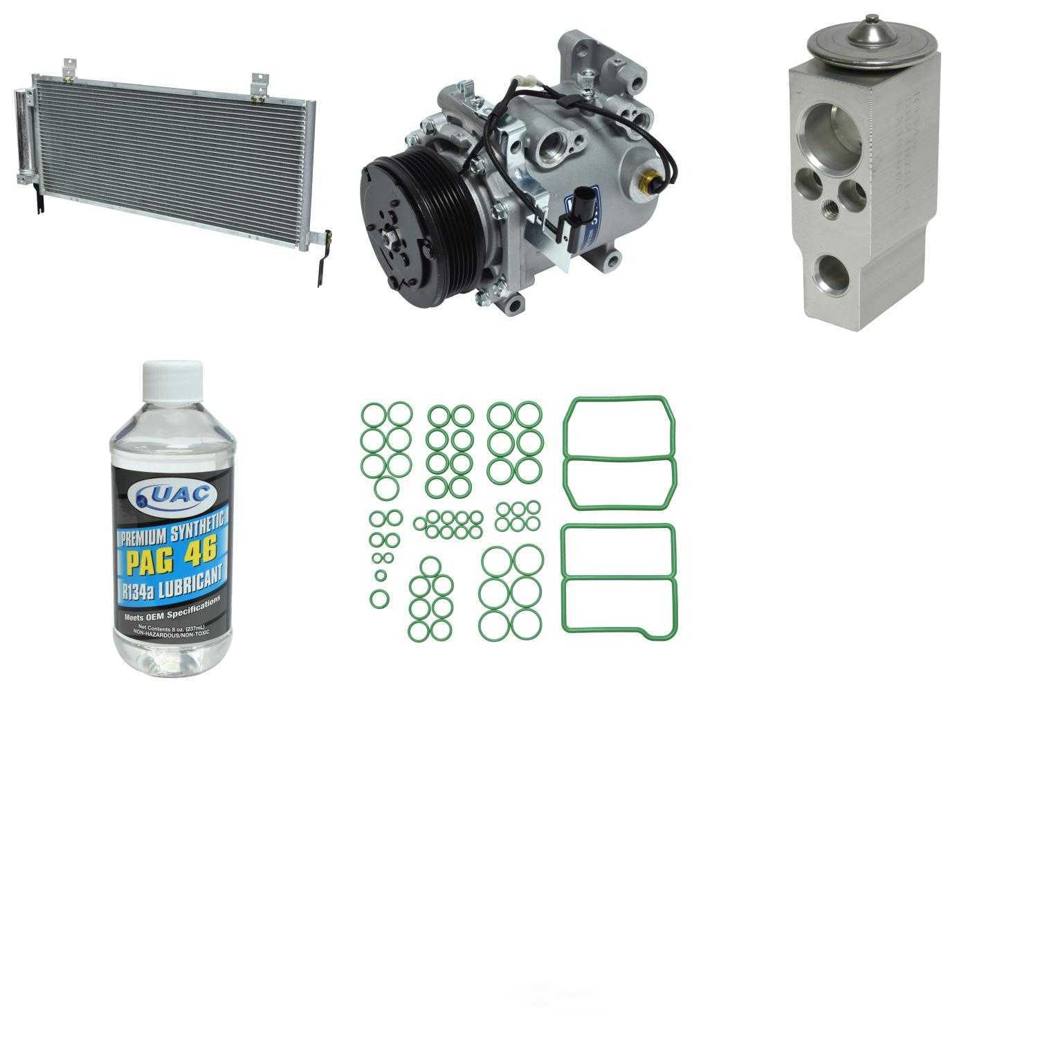 UNIVERSAL AIR CONDITIONER, INC. - Compressor-condenser Replacement Kit - UAC - kt-1444a