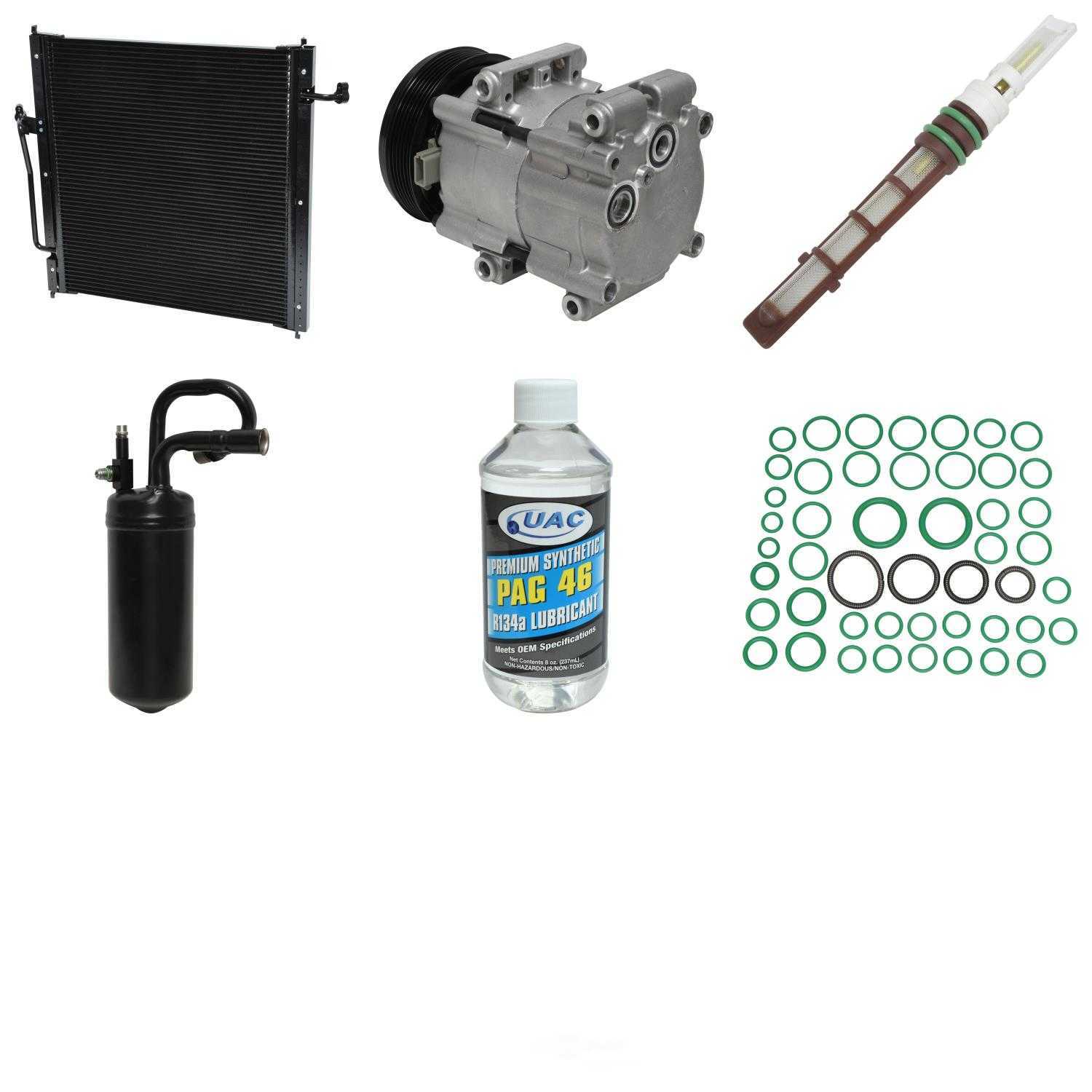 UNIVERSAL AIR CONDITIONER, INC. - Compressor-condenser Replacement Kit - UAC - kt-1454a