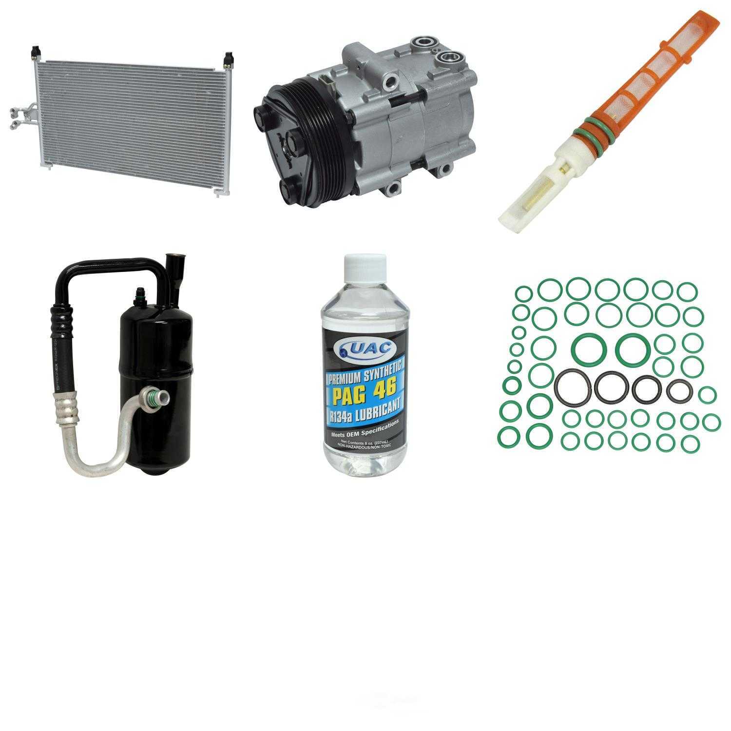 UNIVERSAL AIR CONDITIONER, INC. - Compressor-condenser Replacement Kit - UAC - kt-1523a