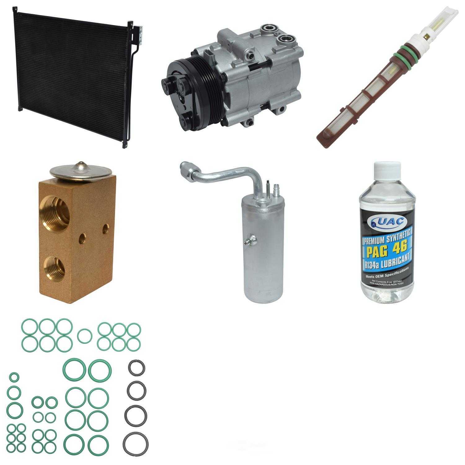 UNIVERSAL AIR CONDITIONER, INC. - Compressor-condenser Replacement Kit - UAC - kt-1559a