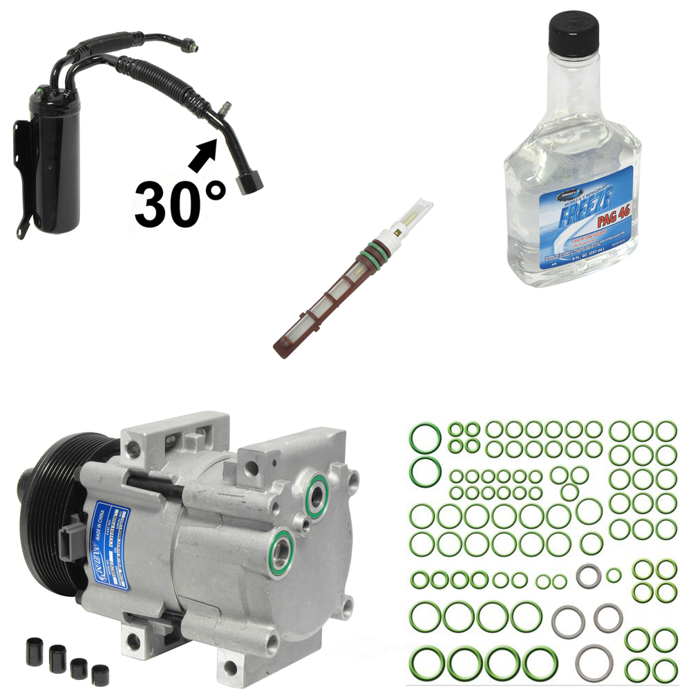UNIVERSAL AIR CONDITIONER, INC. - Compressor Replacement Kit - UAC KT 1628