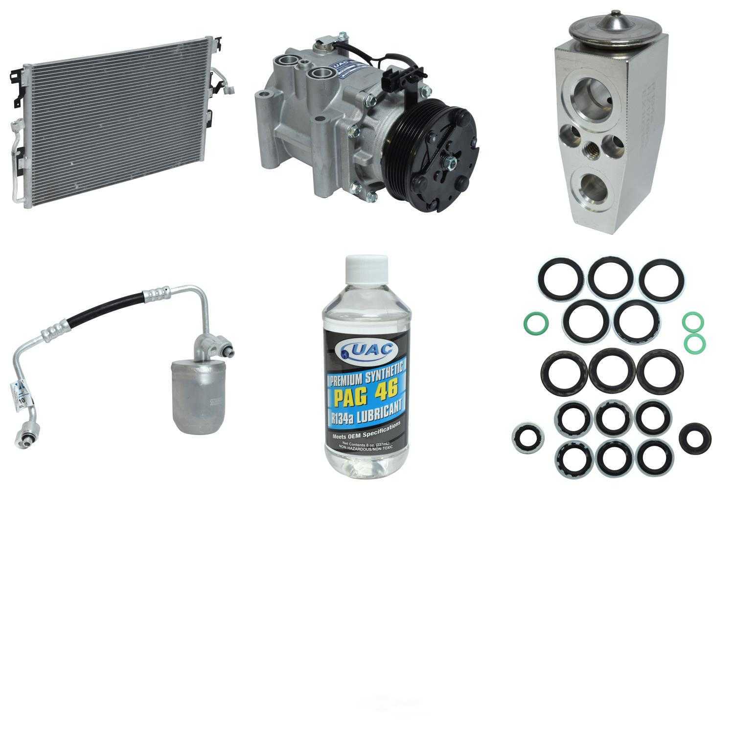 UNIVERSAL AIR CONDITIONER, INC. - Compressor-condenser Replacement Kit - UAC - kt-1950a