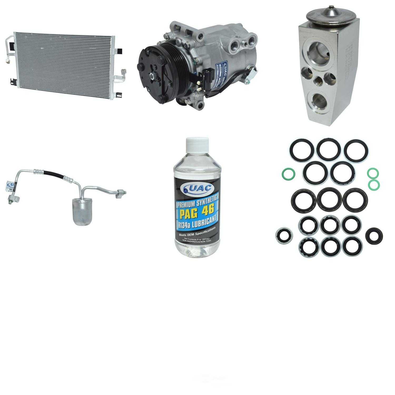 UNIVERSAL AIR CONDITIONER, INC. - Compressor-condenser Replacement Kit - UAC - kt-2039a