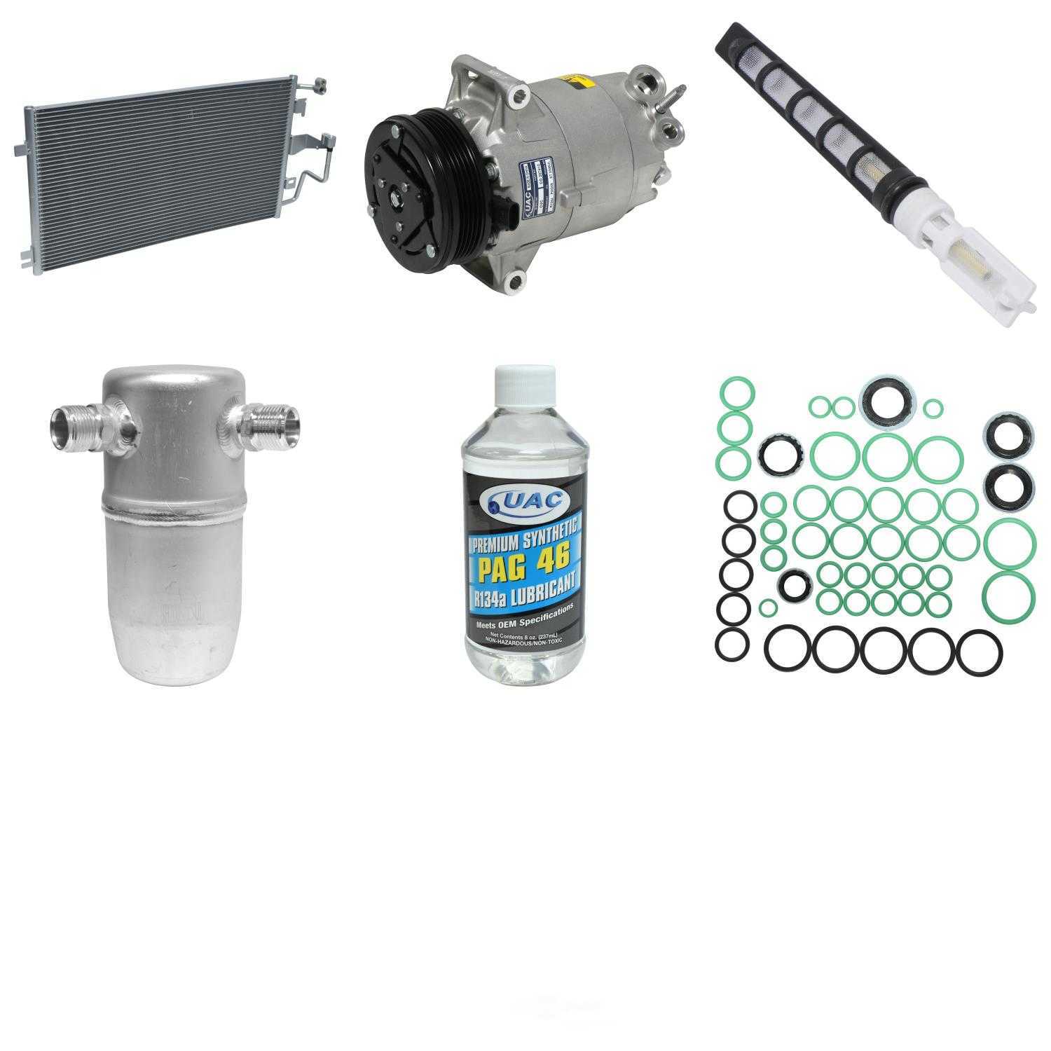UNIVERSAL AIR CONDITIONER, INC. - Compressor-condenser Replacement Kit - UAC - kt-3710a