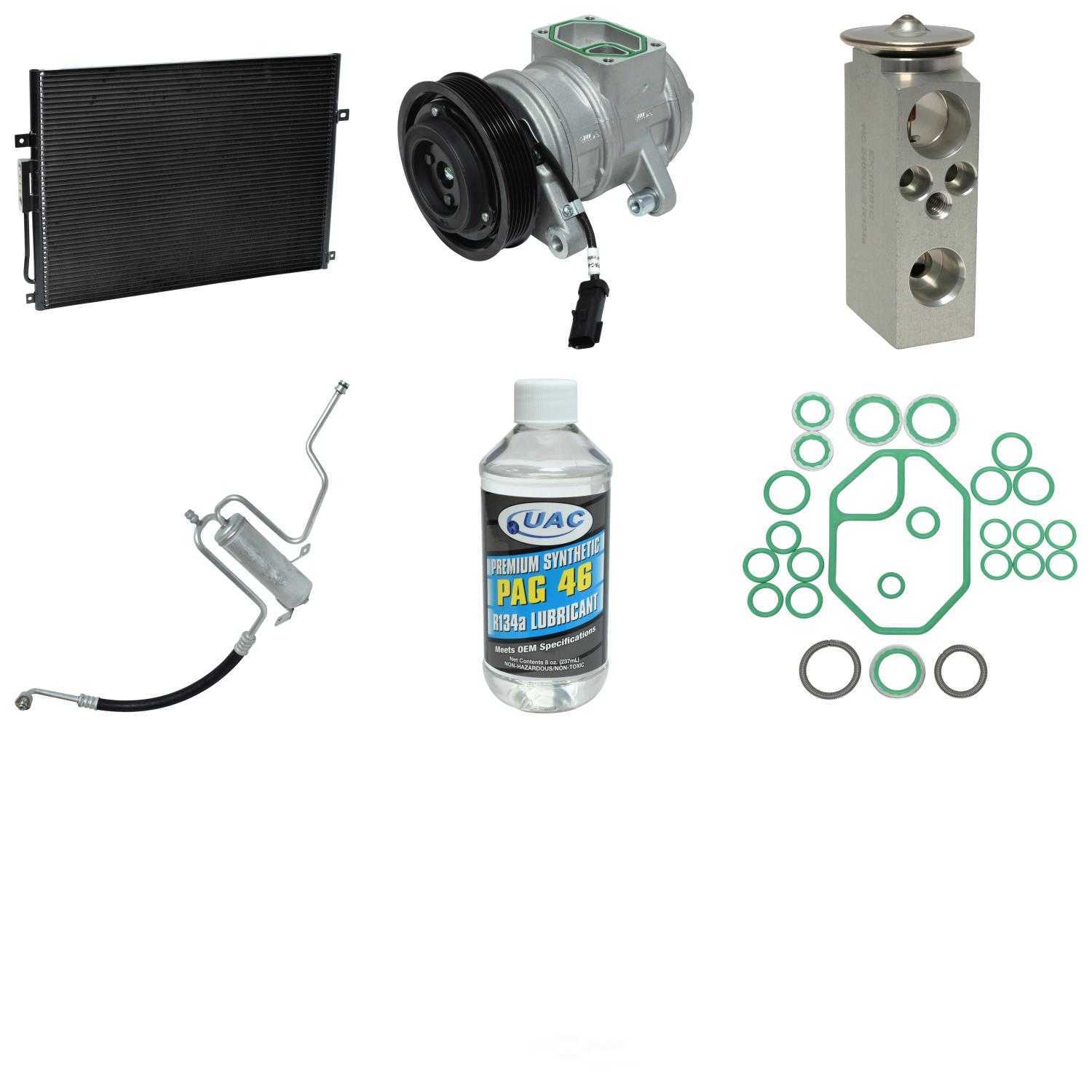 UNIVERSAL AIR CONDITIONER, INC. - Compressor-condenser Replacement Kit - UAC - kt-3917a