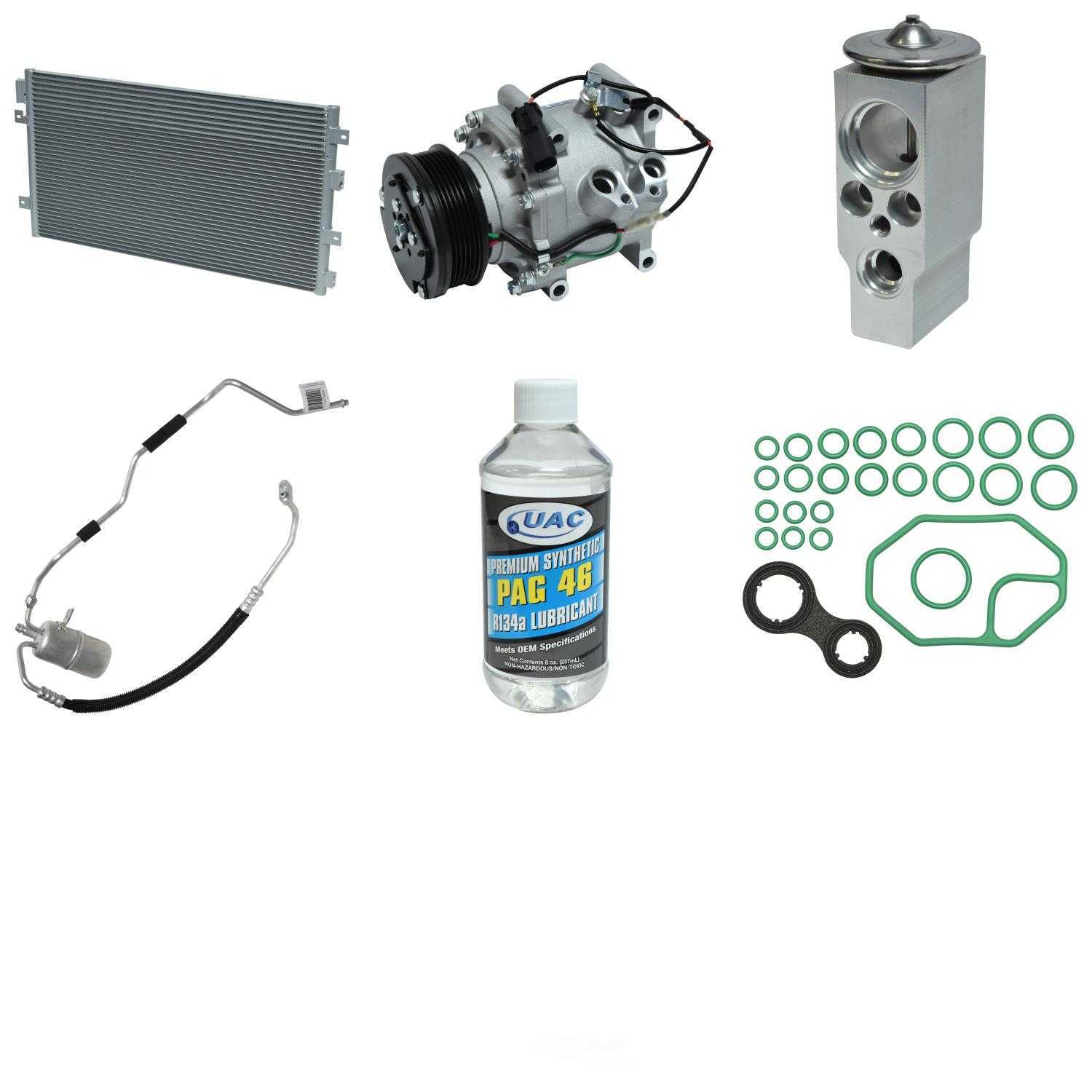UNIVERSAL AIR CONDITIONER, INC. - Compressor-condenser Replacement Kit - UAC - kt-4476a