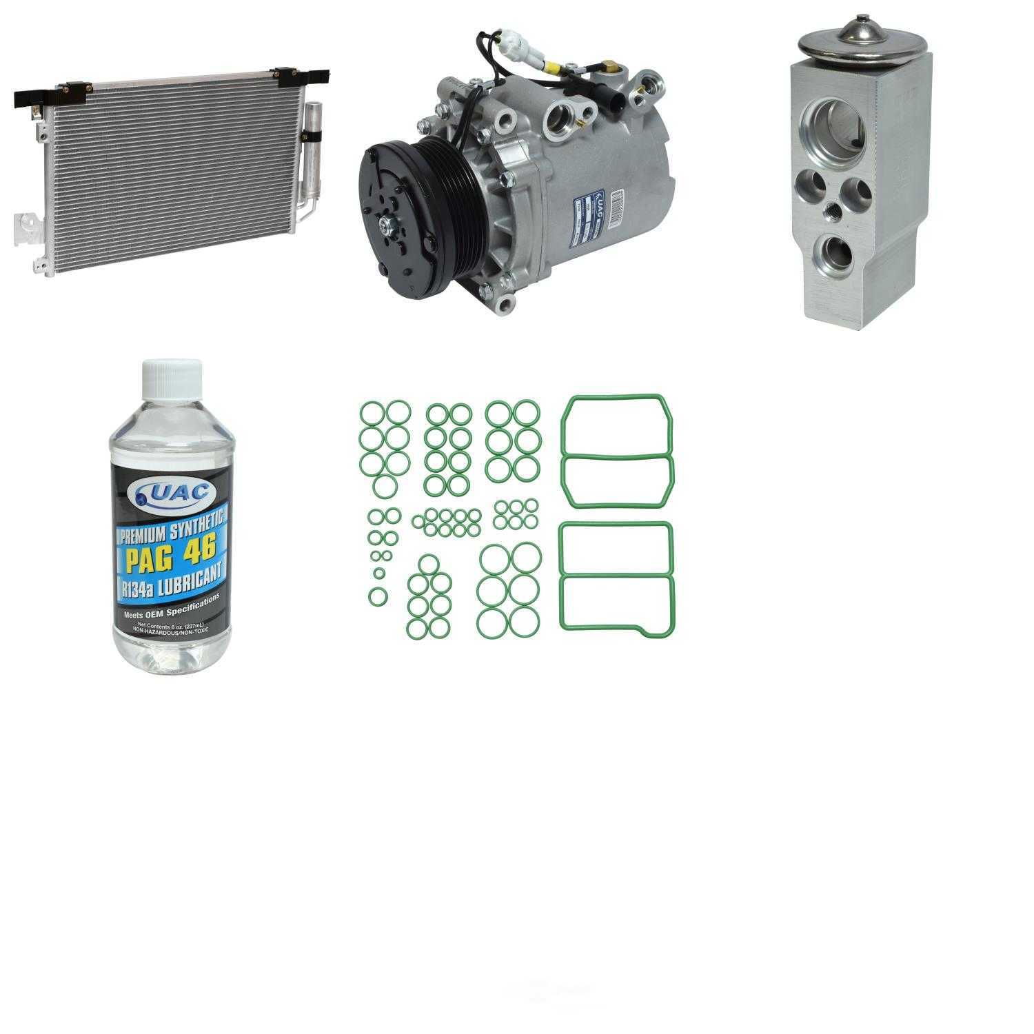 UNIVERSAL AIR CONDITIONER, INC. - Compressor-condenser Replacement Kit - UAC - kt-4742a