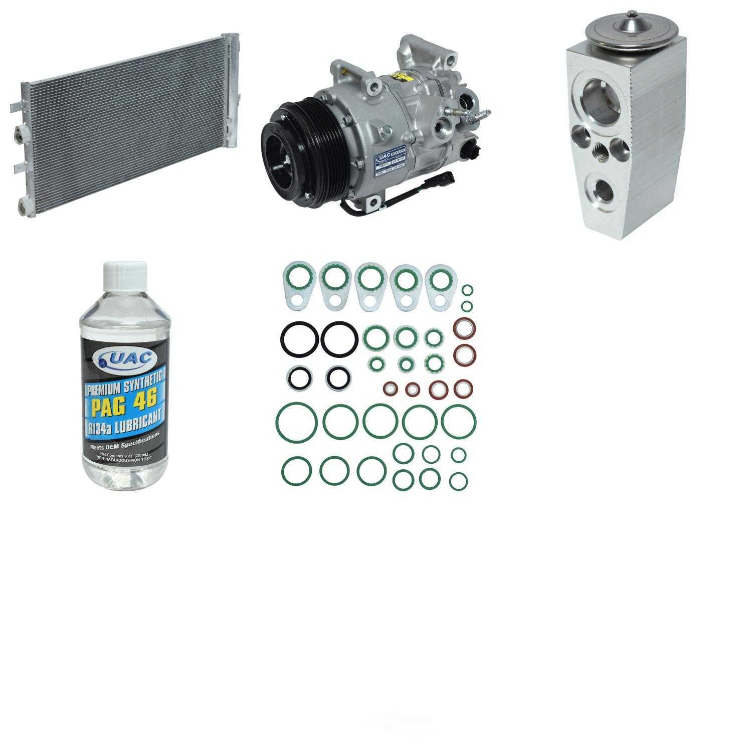 UNIVERSAL AIR CONDITIONER, INC. - Compressor-condenser Replacement Kit - UAC - kt-4762a