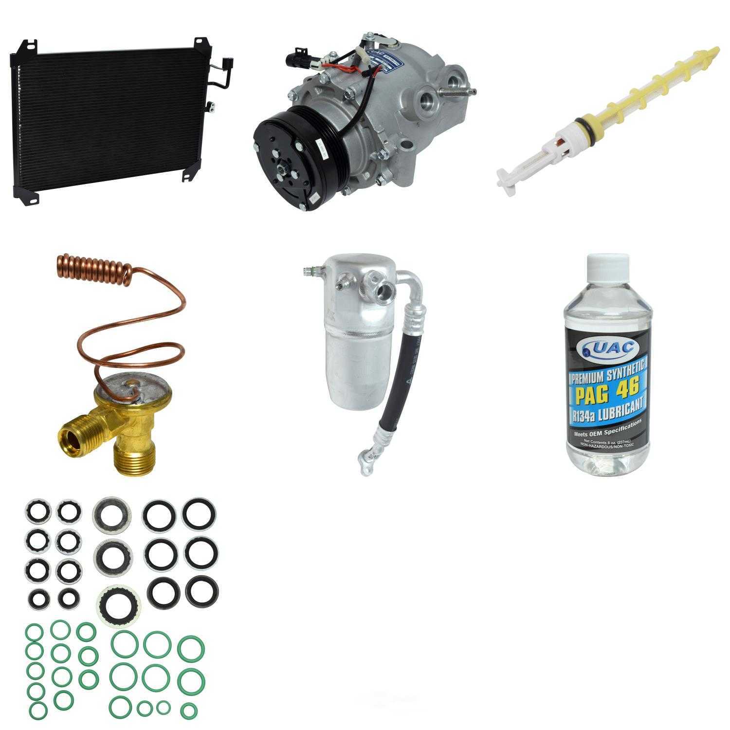 UNIVERSAL AIR CONDITIONER, INC. - Compressor-condenser Replacement Kit - UAC - kt-4842a