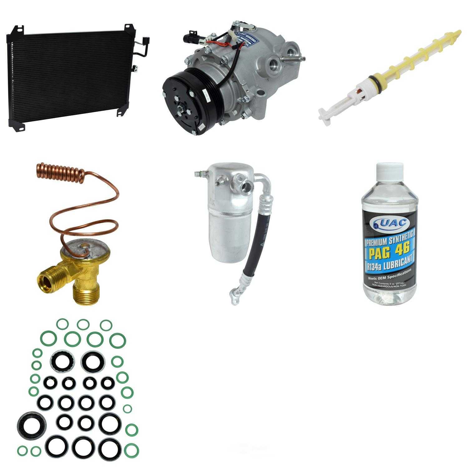 UNIVERSAL AIR CONDITIONER, INC. - Compressor-condenser Replacement Kit - UAC - kt-4843a