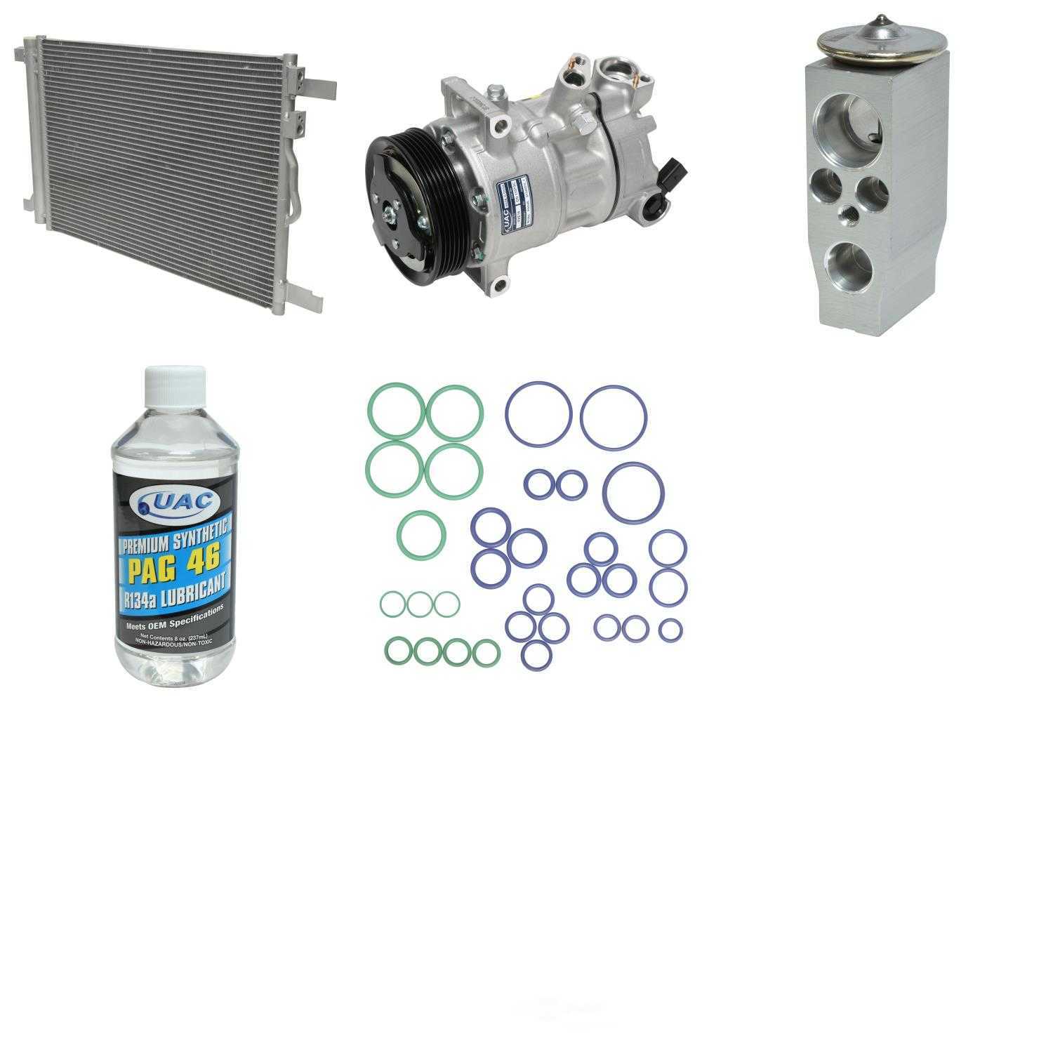 UNIVERSAL AIR CONDITIONER, INC. - Compressor-condenser Replacement Kit - UAC - kt-4866a