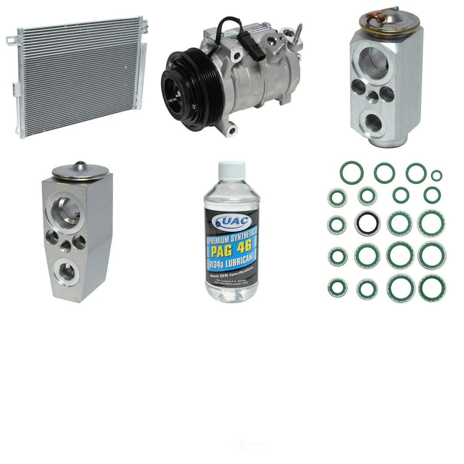 UNIVERSAL AIR CONDITIONER, INC. - Compressor-condenser Replacement Kit - UAC - kt-4867a