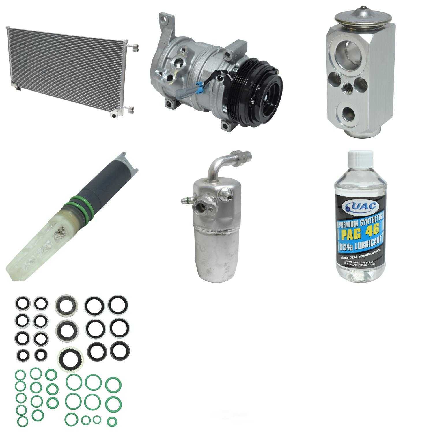 UNIVERSAL AIR CONDITIONER, INC. - Compressor-condenser Replacement Kit - UAC - kt-4893a