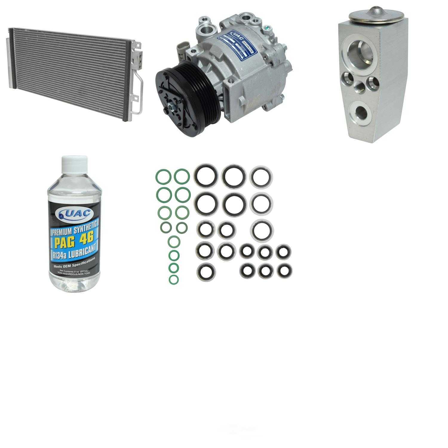 UNIVERSAL AIR CONDITIONER, INC. - Compressor-condenser Replacement Kit - UAC - kt-4906a