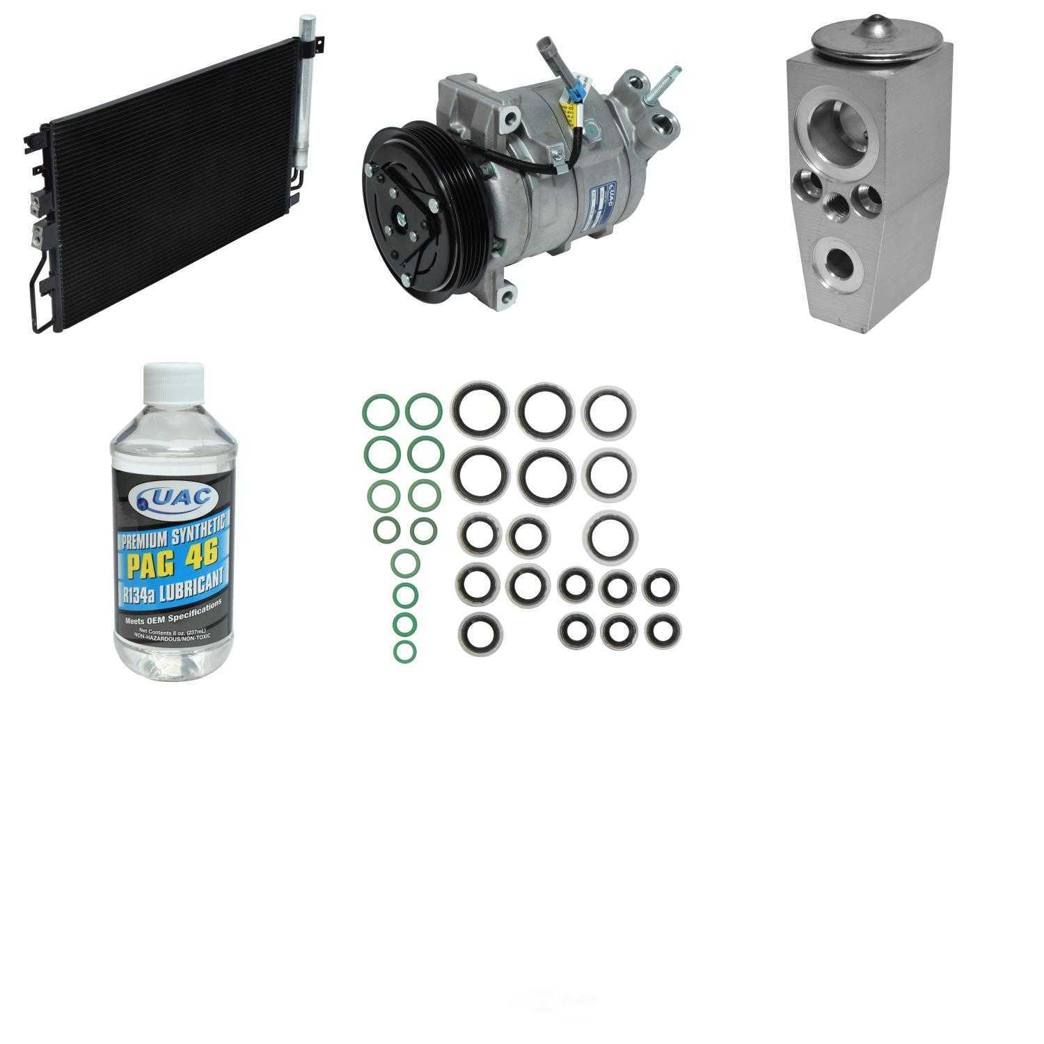 UNIVERSAL AIR CONDITIONER, INC. - Compressor-condenser Replacement Kit - UAC - kt-4956a