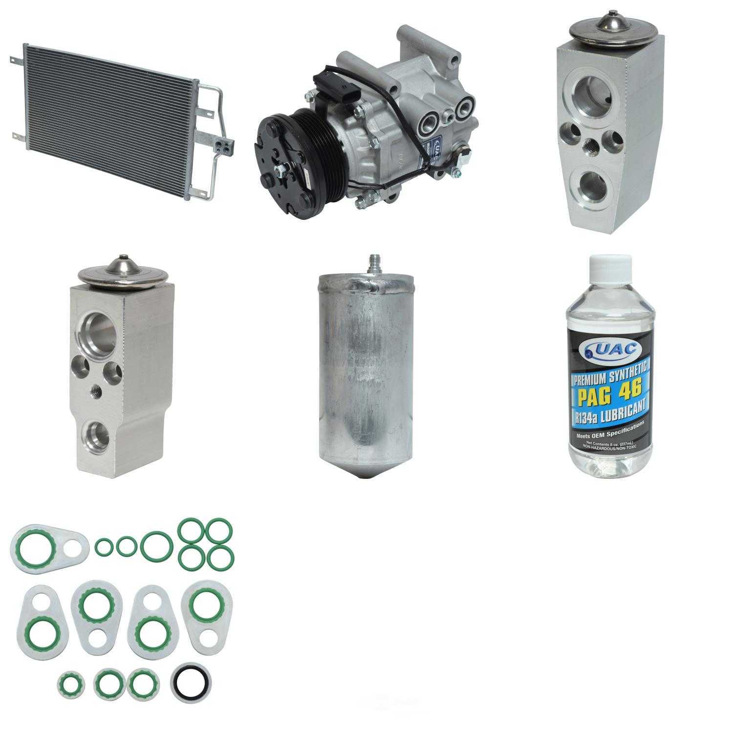 UNIVERSAL AIR CONDITIONER, INC. - Compressor-condenser Replacement Kit - UAC - kt-5026a