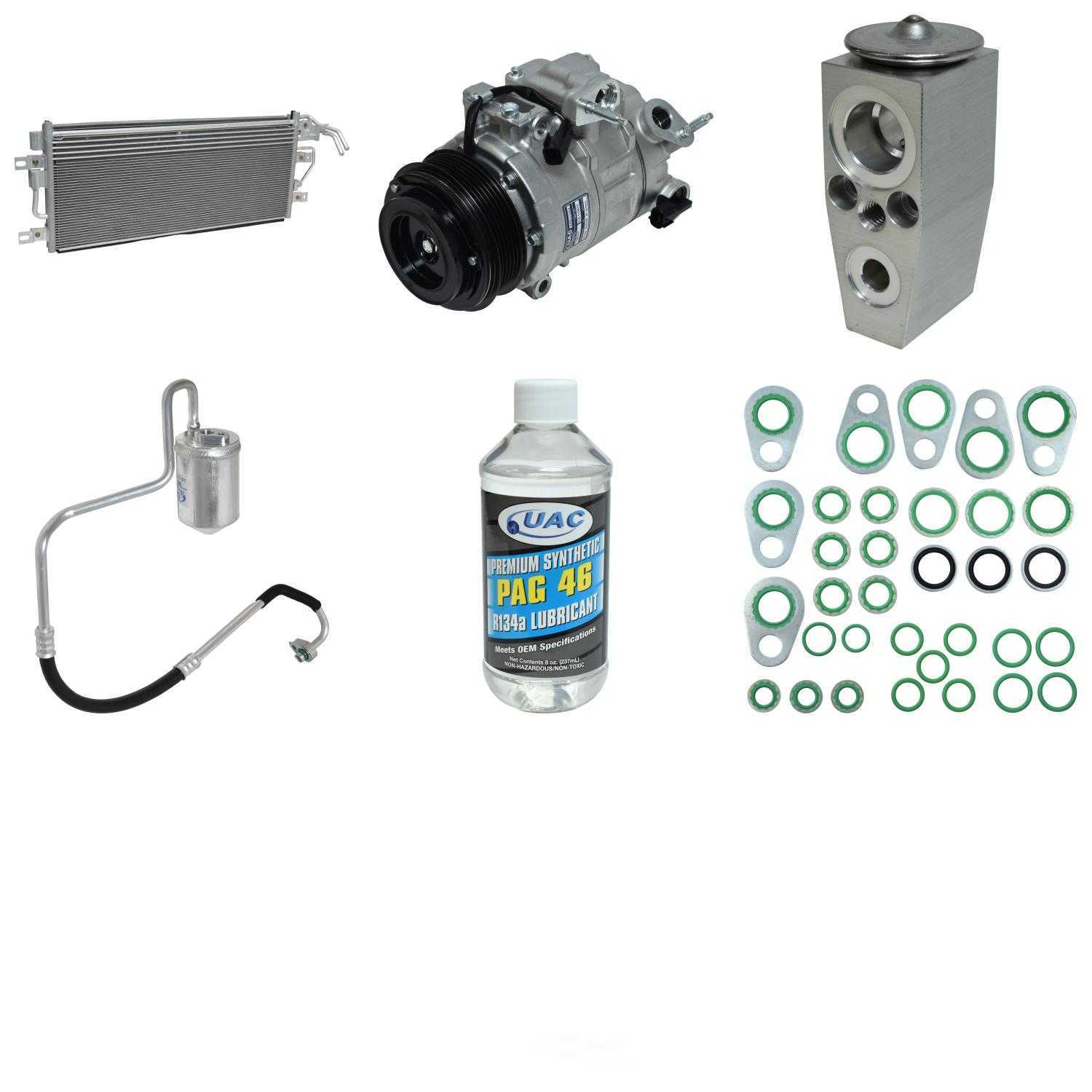 UNIVERSAL AIR CONDITIONER, INC. - Compressor-condenser Replacement Kit - UAC - kt-5029b