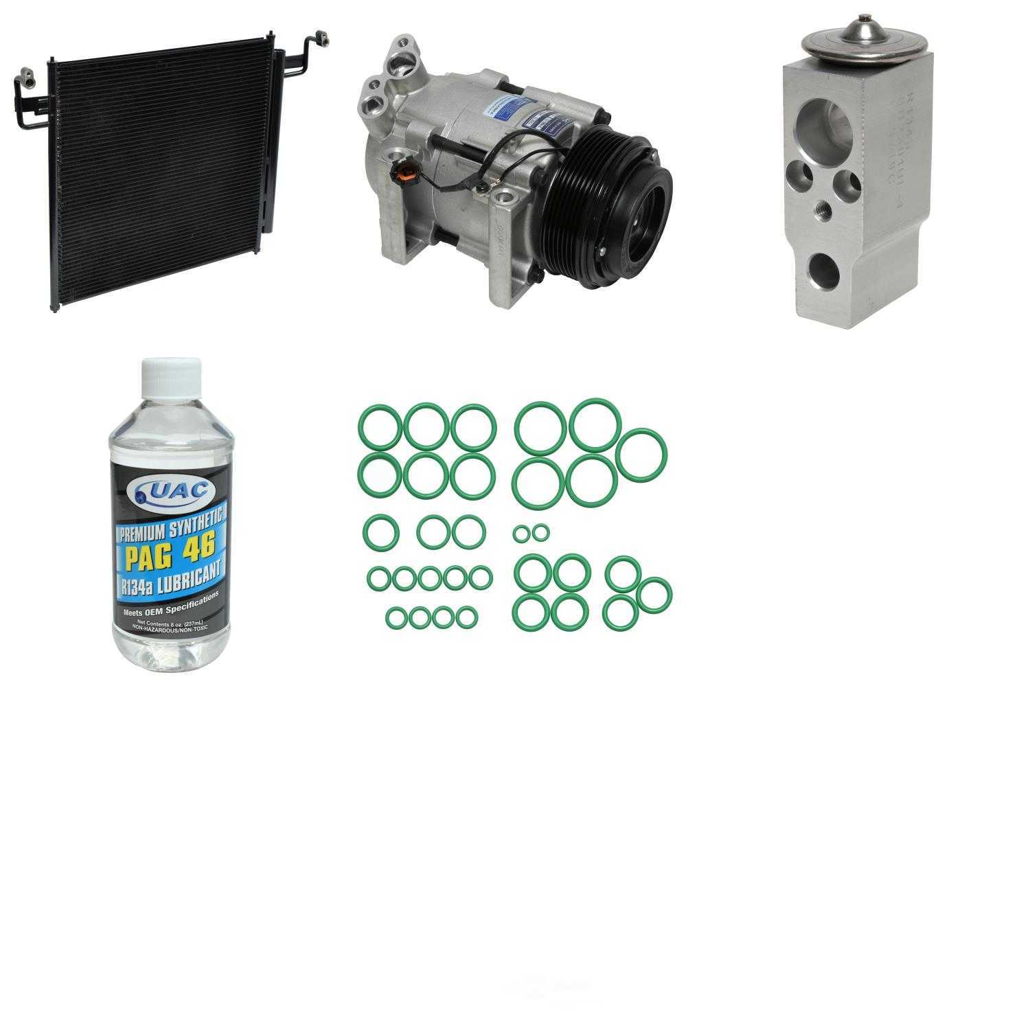 UNIVERSAL AIR CONDITIONER, INC. - Compressor-condenser Replacement Kit - UAC - kt-5043a