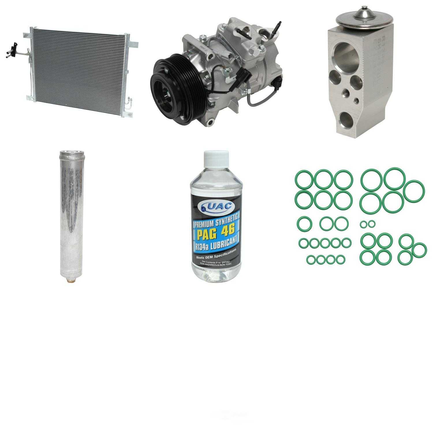 UNIVERSAL AIR CONDITIONER, INC. - Compressor-condenser Replacement Kit - UAC - kt-5098a