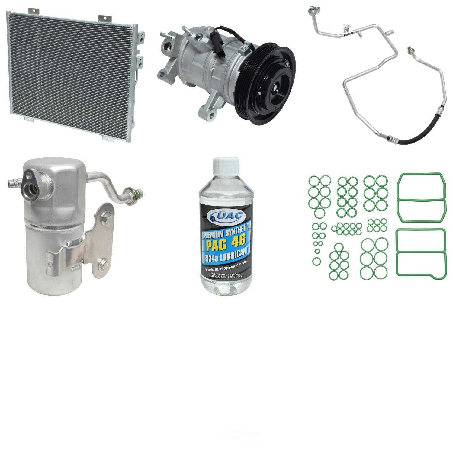 UNIVERSAL AIR CONDITIONER, INC. - Compressor-condenser Replacement Kit - UAC - kt-5127a