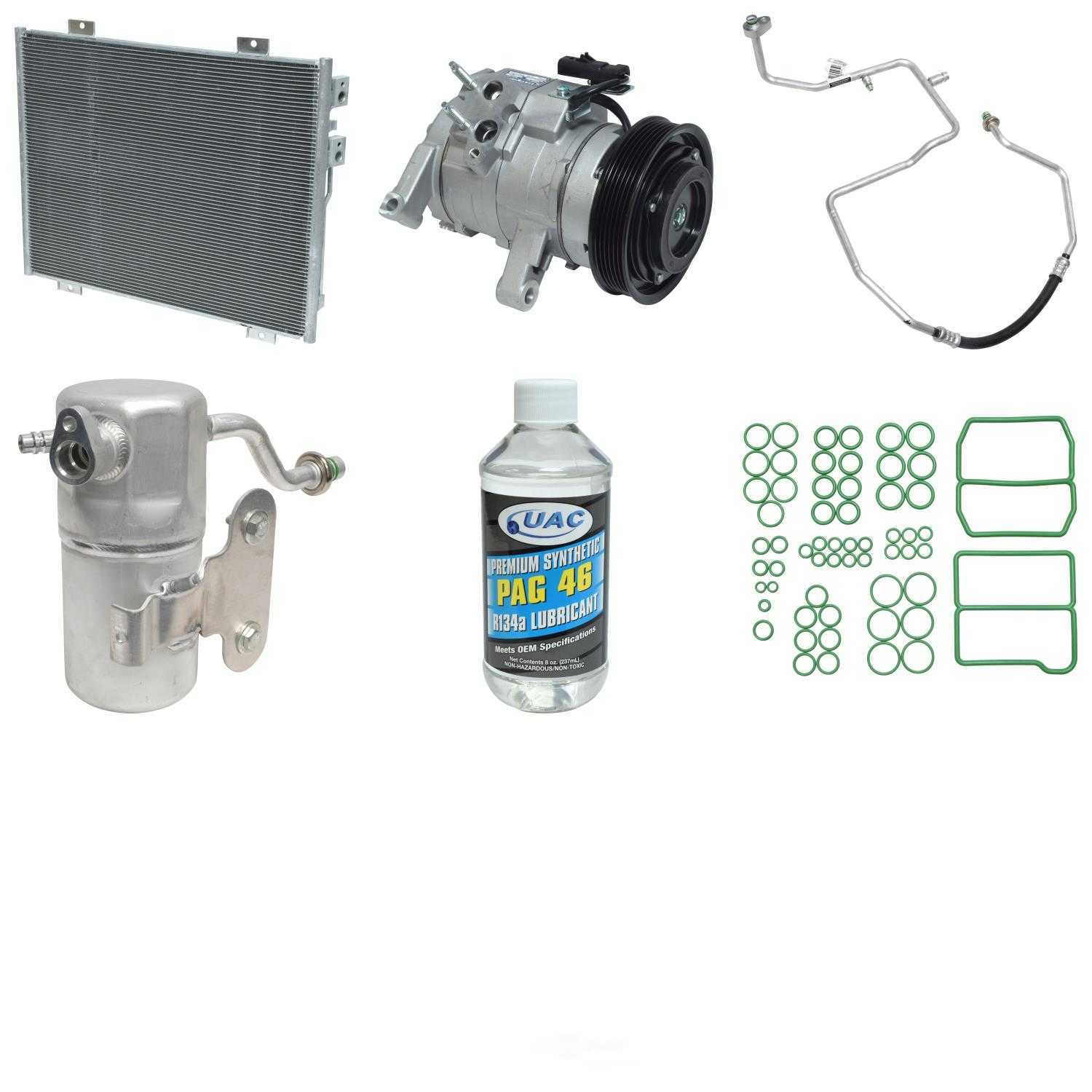 UNIVERSAL AIR CONDITIONER, INC. - Compressor-condenser Replacement Kit - UAC - kt-5128a