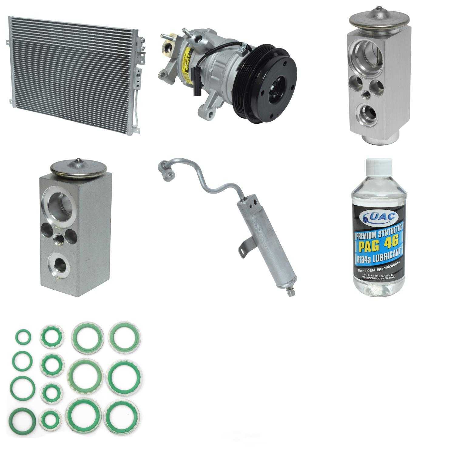UNIVERSAL AIR CONDITIONER, INC. - Compressor-condenser Replacement Kit - UAC - kt-5156a