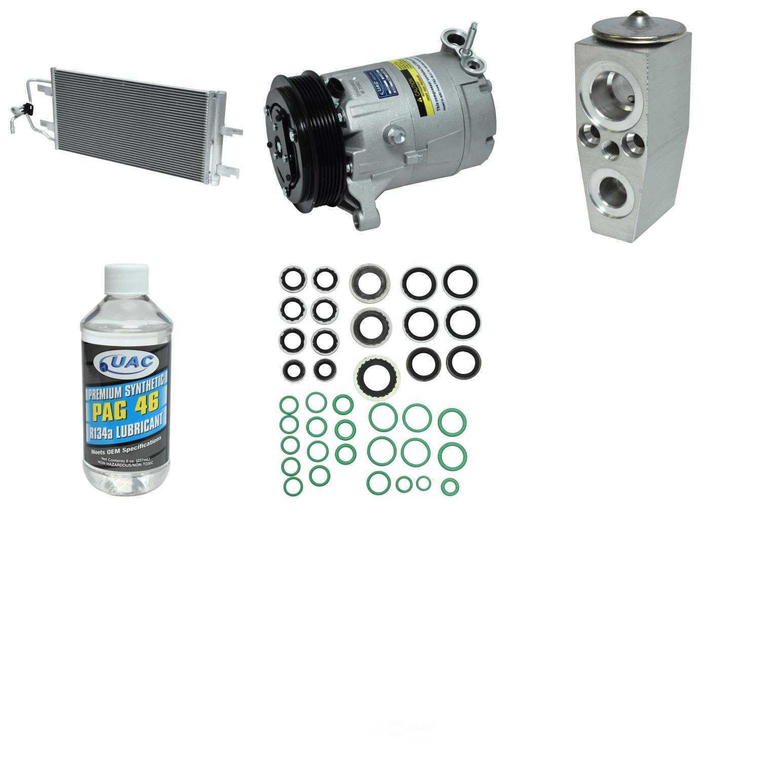 UNIVERSAL AIR CONDITIONER, INC. - Compressor-condenser Replacement Kit - UAC - kt-5171a