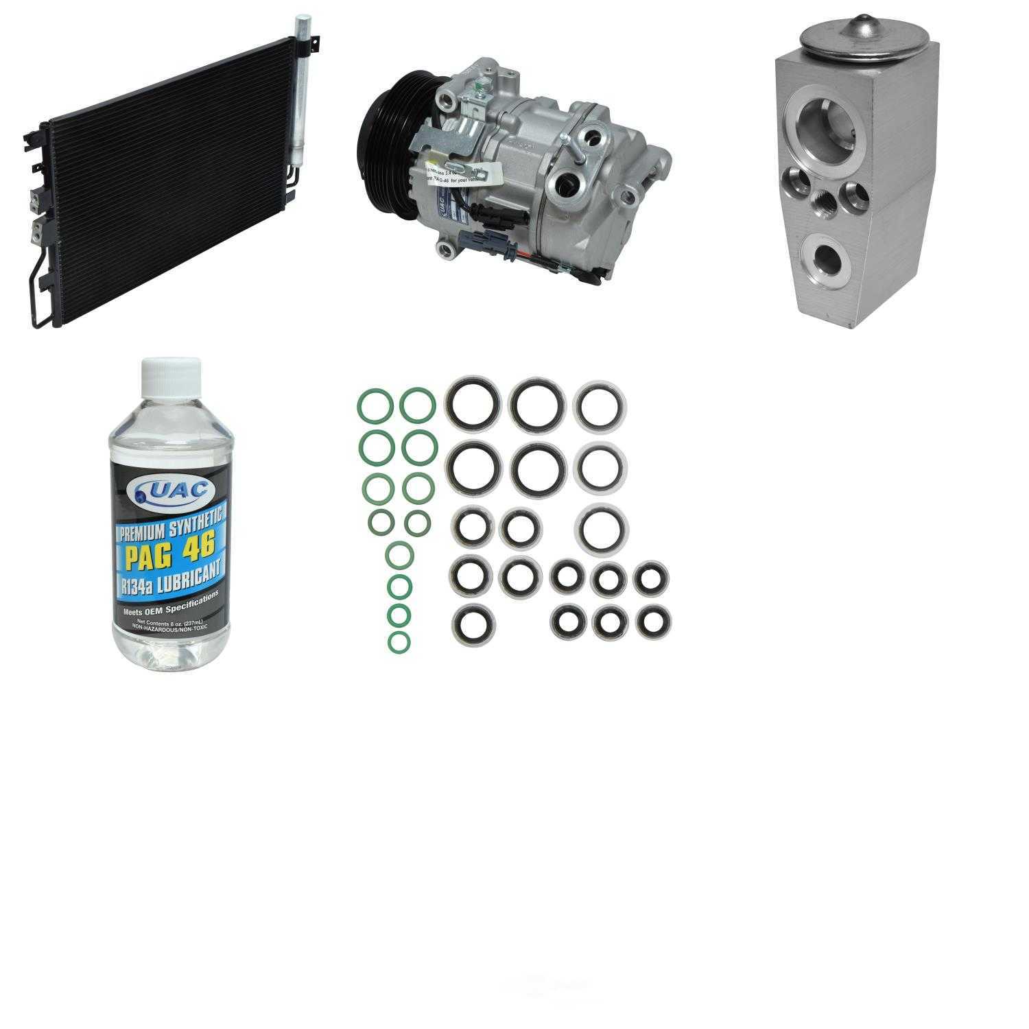 UNIVERSAL AIR CONDITIONER, INC. - Compressor-condenser Replacement Kit - UAC - kt-5186a