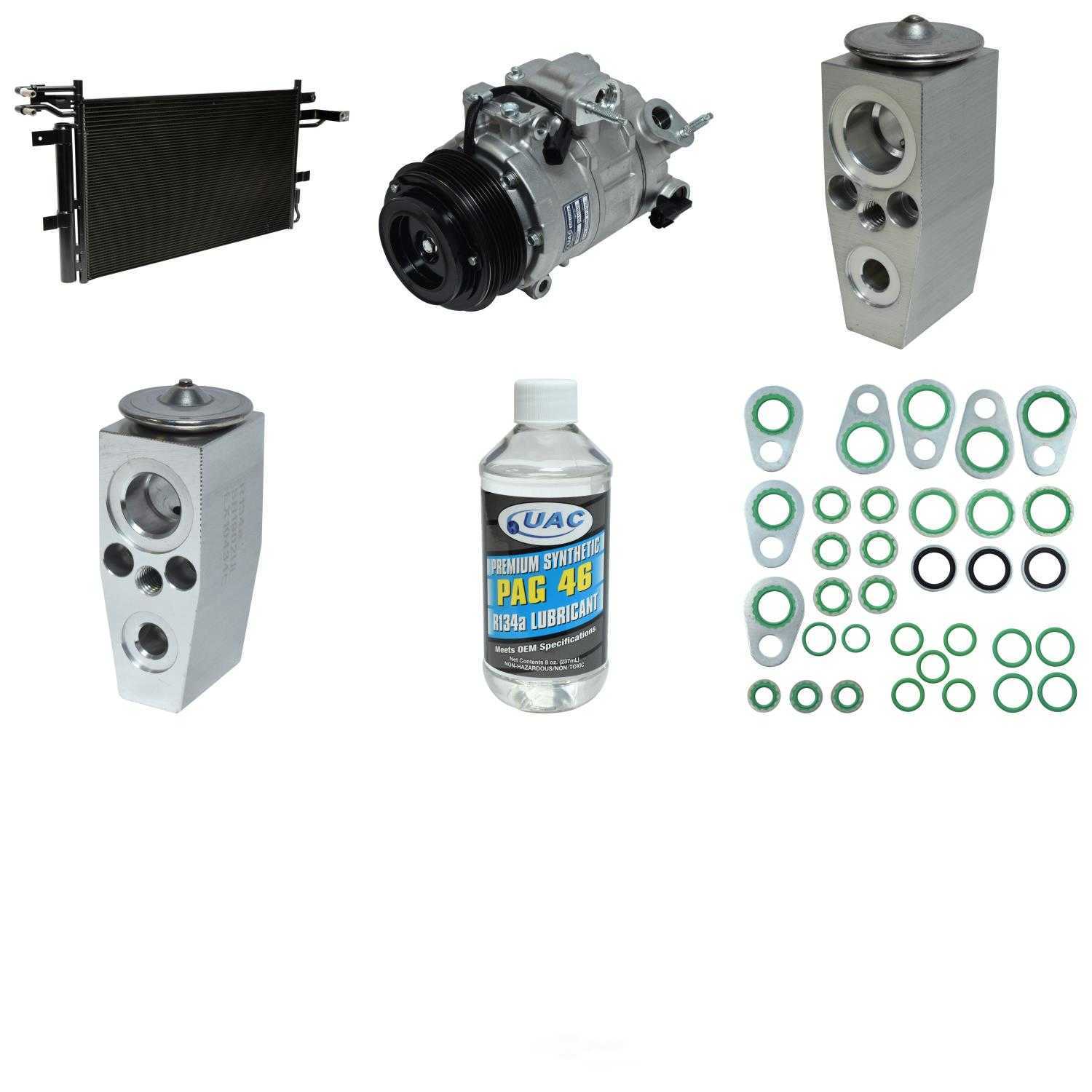 UNIVERSAL AIR CONDITIONER, INC. - Compressor-condenser Replacement Kit - UAC - kt-5189a