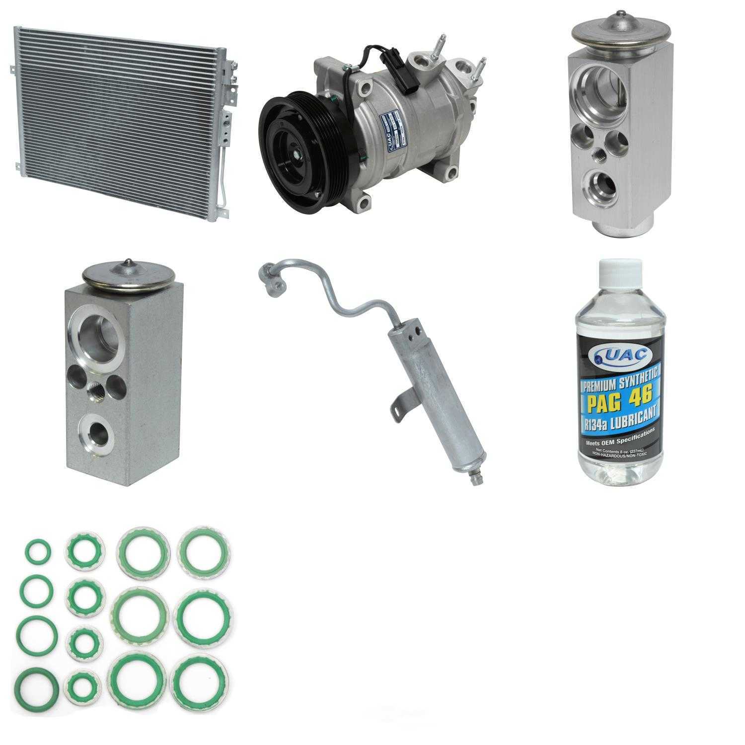 UNIVERSAL AIR CONDITIONER, INC. - Compressor-condenser Replacement Kit - UAC - kt-5296a
