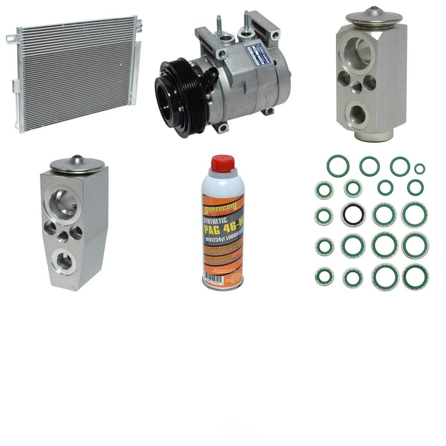 UNIVERSAL AIR CONDITIONER, INC. - Compressor-condenser Replacement Kit - UAC - kt-5317a