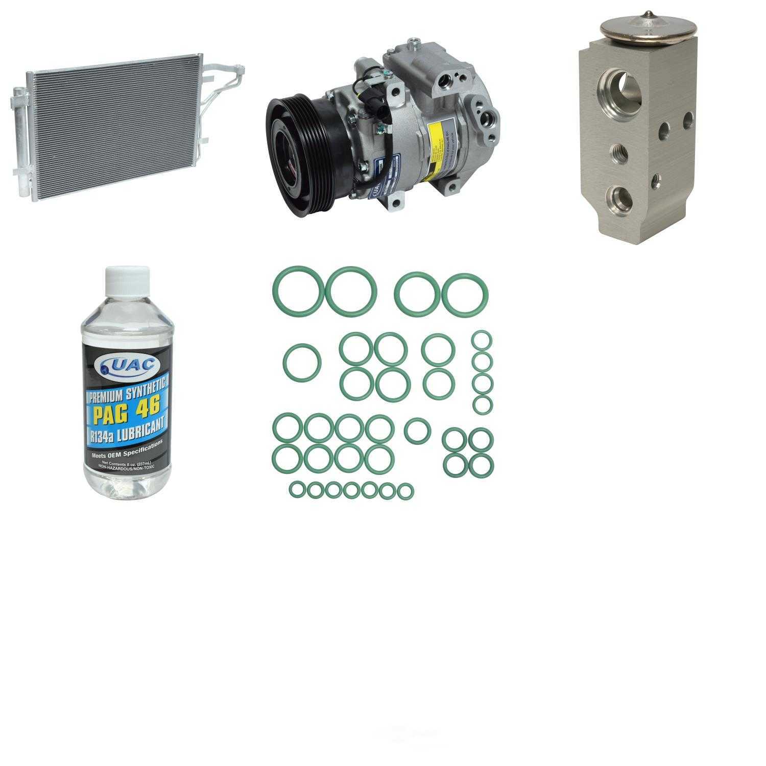 UNIVERSAL AIR CONDITIONER, INC. - Compressor-condenser Replacement Kit - UAC - kt-5376a