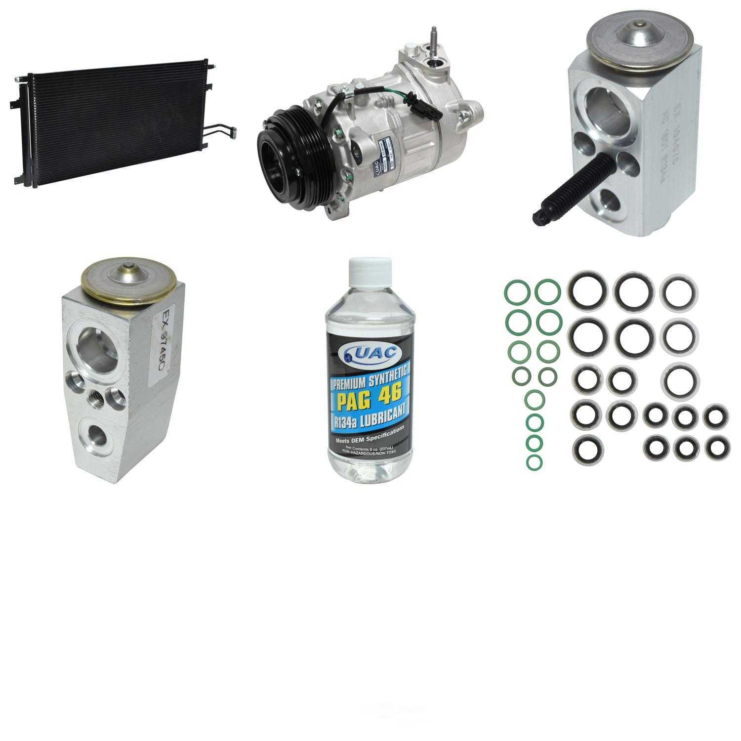UNIVERSAL AIR CONDITIONER, INC. - Compressor-condenser Replacement Kit - UAC - kt-5400a