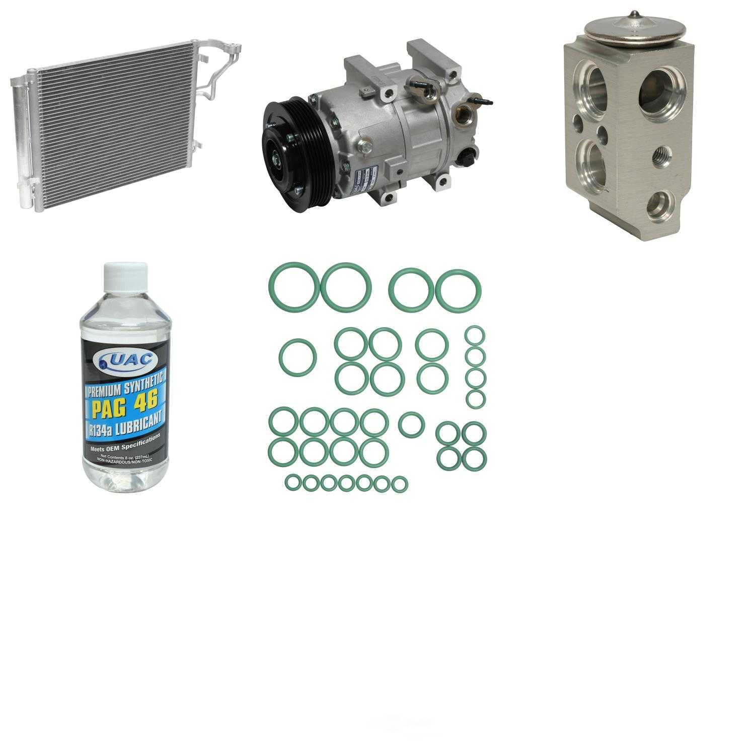 UNIVERSAL AIR CONDITIONER, INC. - Compressor-condenser Replacement Kit - UAC - kt-5437a