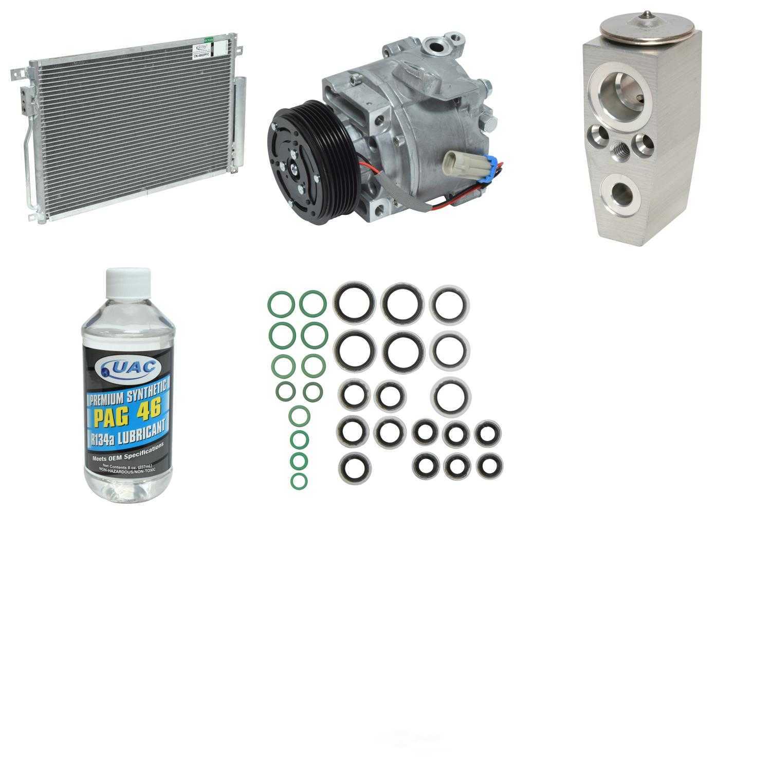 UNIVERSAL AIR CONDITIONER, INC. - Compressor-condenser Replacement Kit - UAC - kt-5474a