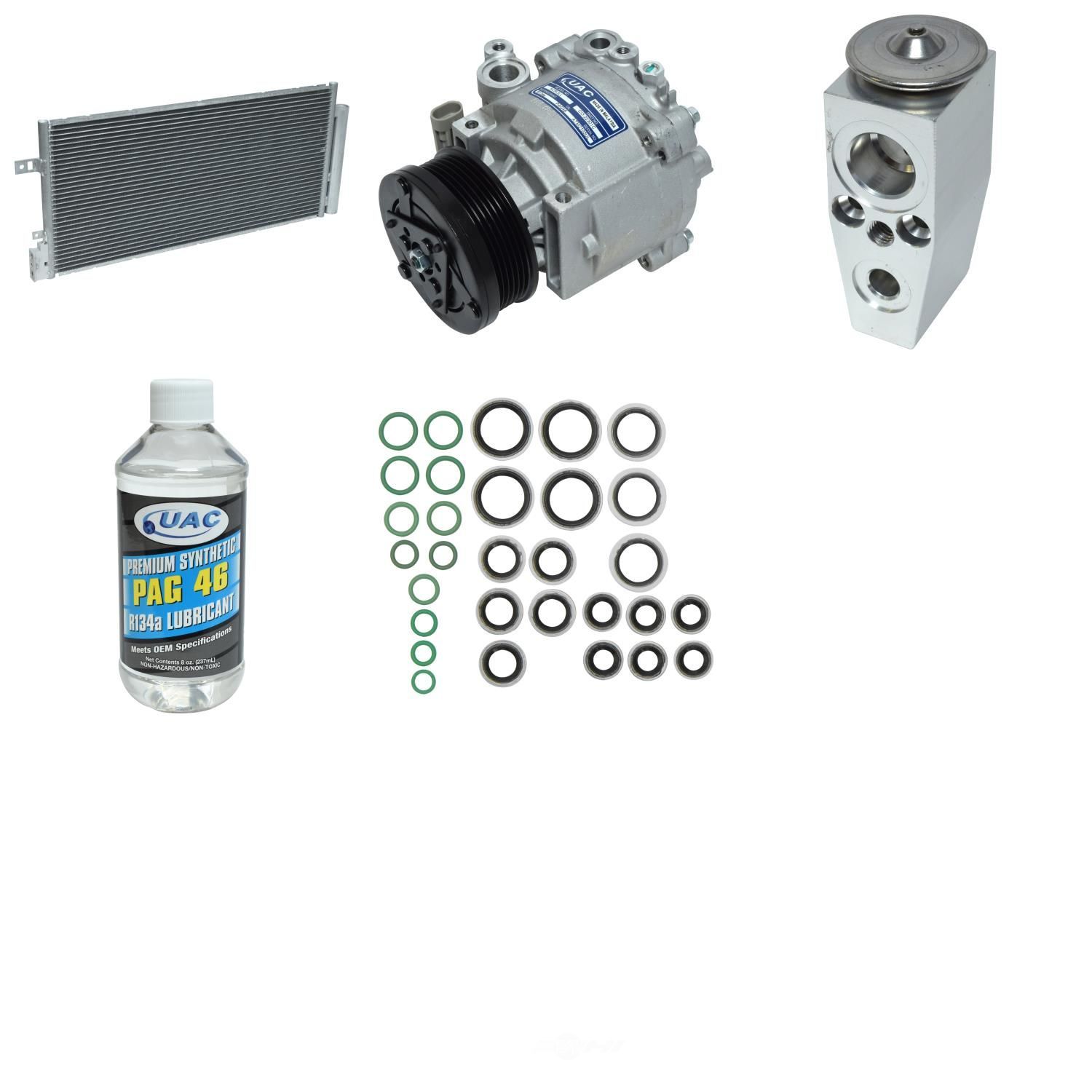 UNIVERSAL AIR CONDITIONER, INC. - Compressor-condenser Replacement Kit - UAC - kt-5476a