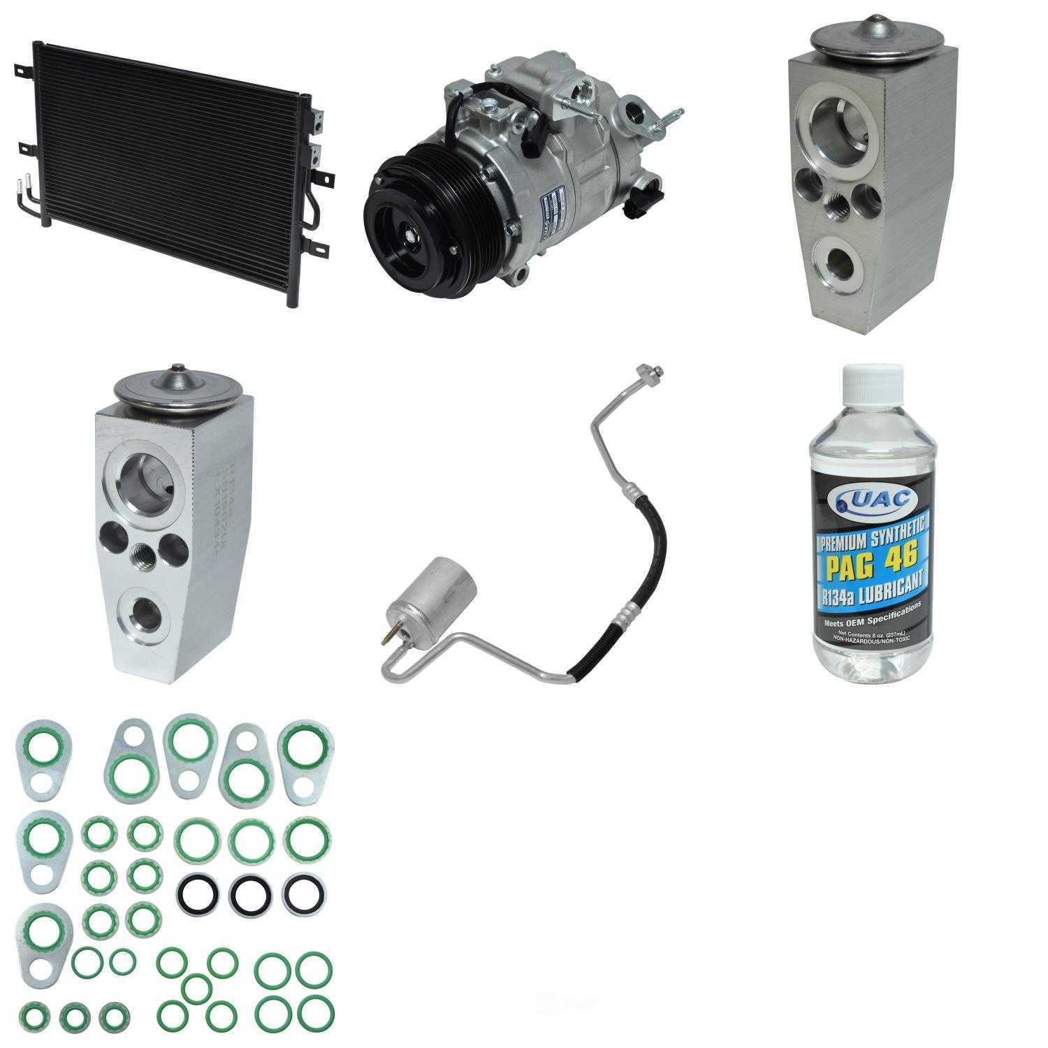 UNIVERSAL AIR CONDITIONER, INC. - Compressor-condenser Replacement Kit - UAC - kt-5534a