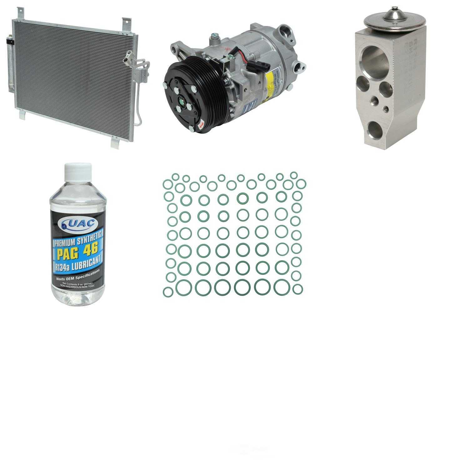 UNIVERSAL AIR CONDITIONER, INC. - Compressor-condenser Replacement Kit - UAC - kt-5550a