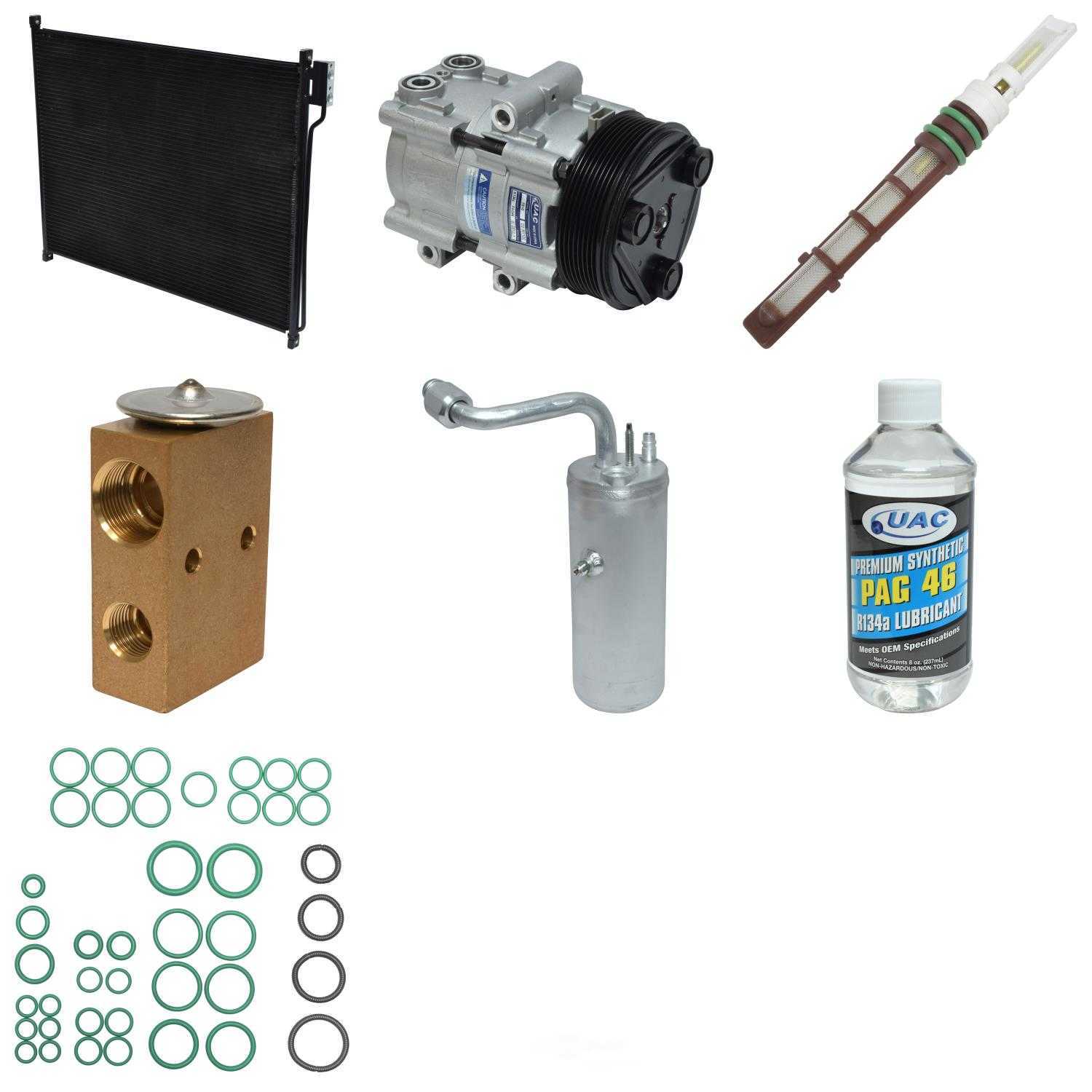 UNIVERSAL AIR CONDITIONER, INC. - Compressor-condenser Replacement Kit - UAC - kt-5643a