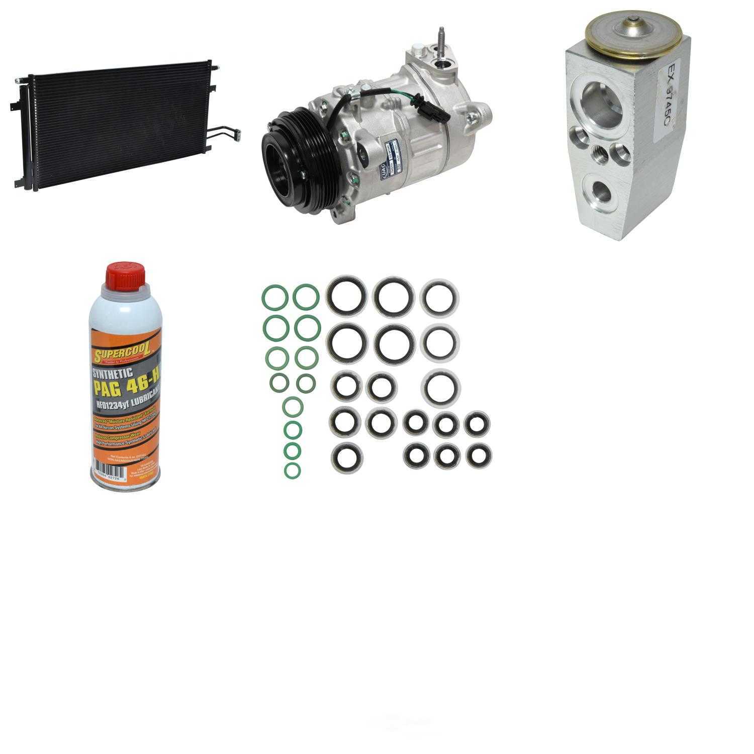 UNIVERSAL AIR CONDITIONER, INC. - Compressor-condenser Replacement Kit - UAC - kt-5725b