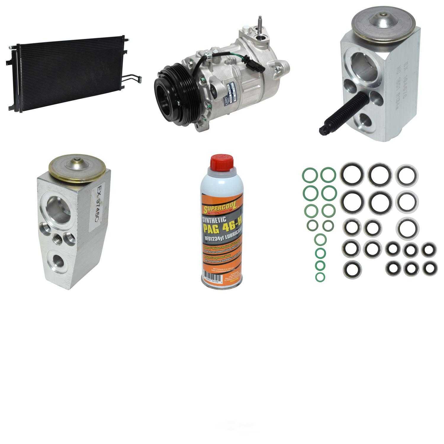 UNIVERSAL AIR CONDITIONER, INC. - Compressor-condenser Replacement Kit - UAC - kt-5727a