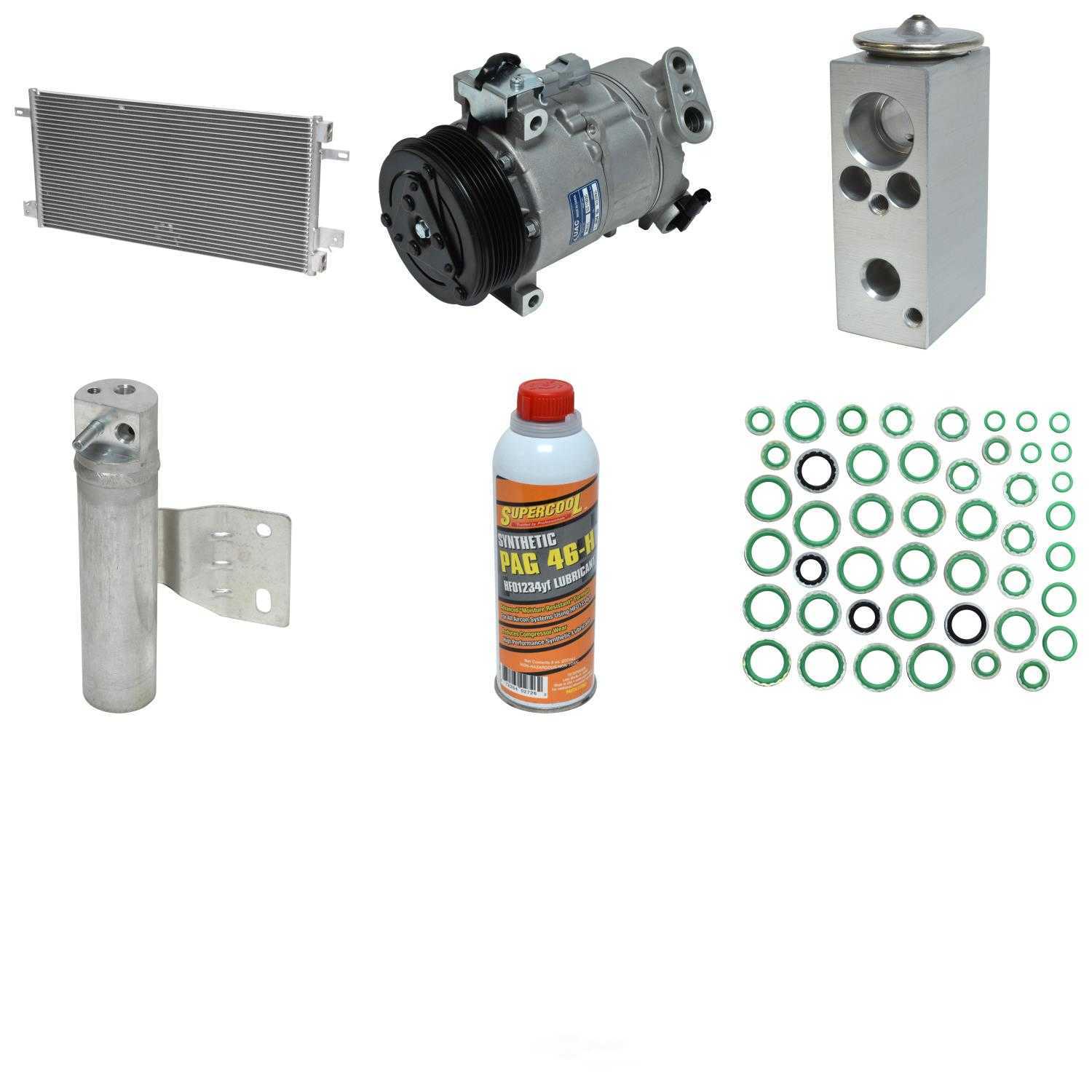 UNIVERSAL AIR CONDITIONER, INC. - Compressor-condenser Replacement Kit - UAC - kt-5794a