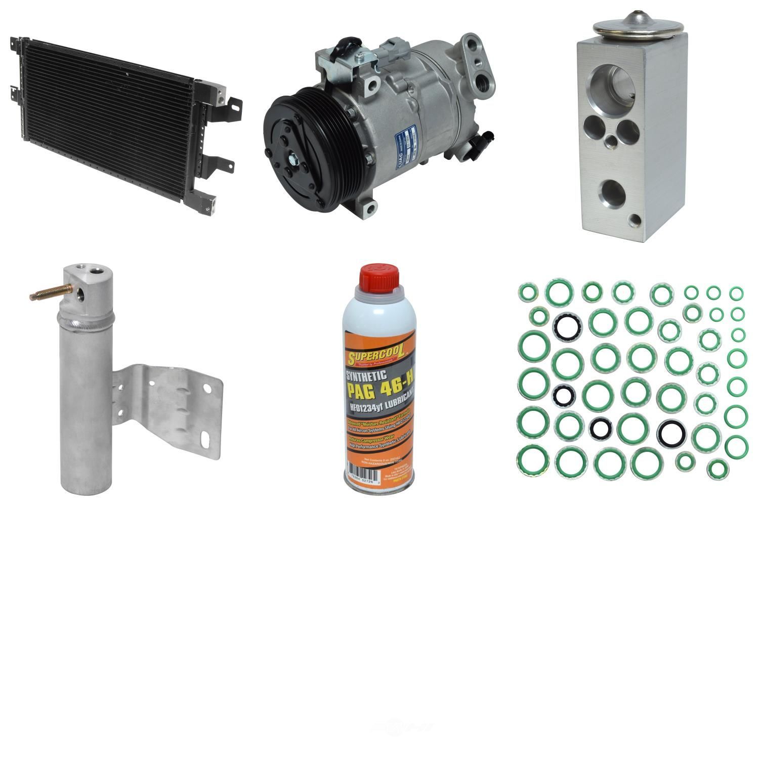 UNIVERSAL AIR CONDITIONER, INC. - Compressor-condenser Replacement Kit - UAC - kt-5794b