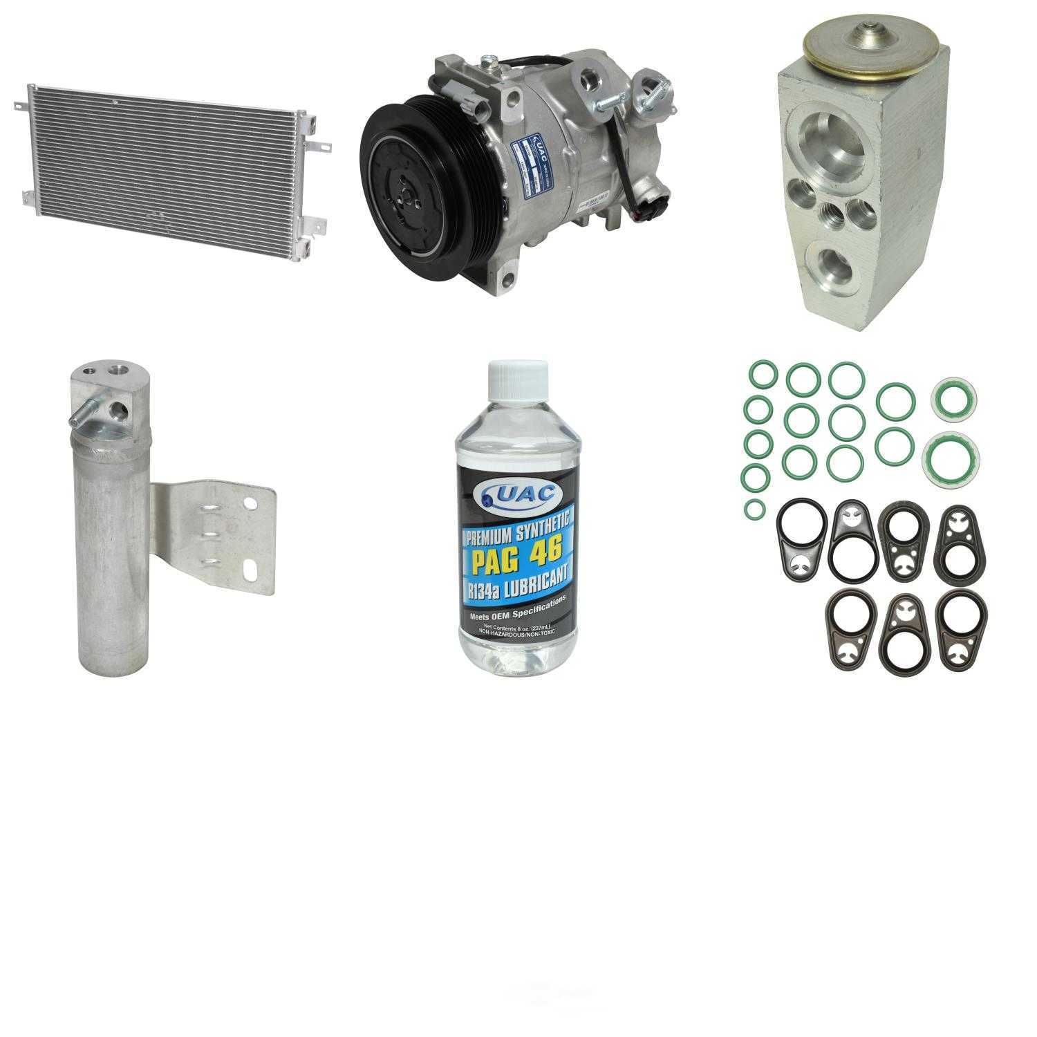 UNIVERSAL AIR CONDITIONER, INC. - Compressor-condenser Replacement Kit - UAC - kt-5937a