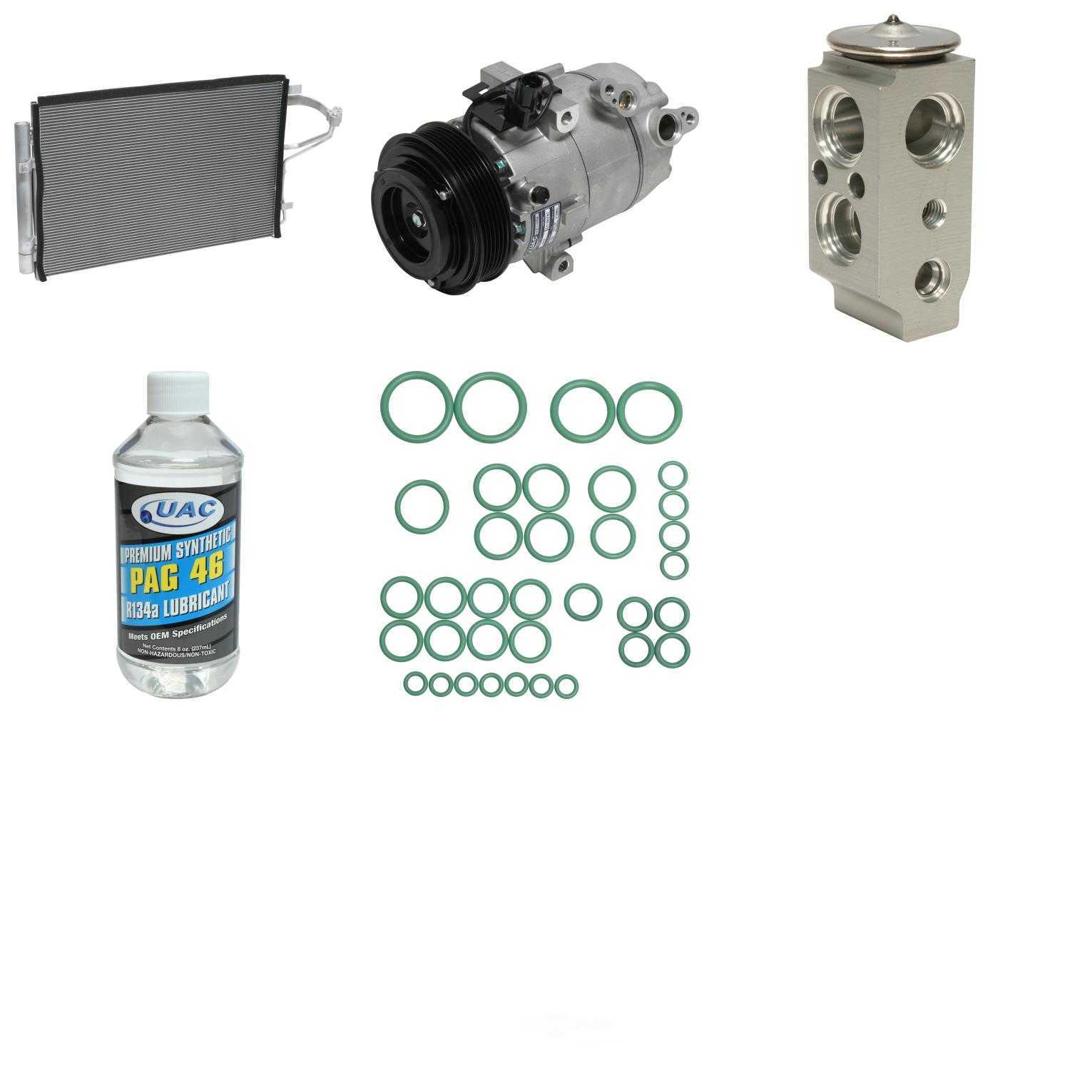UNIVERSAL AIR CONDITIONER, INC. - Compressor-condenser Replacement Kit - UAC - kt-5949b